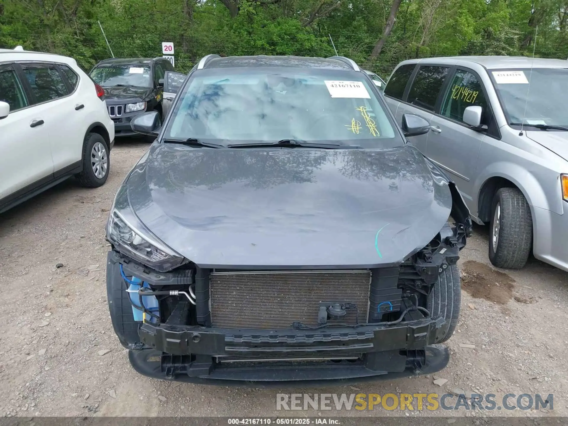 6 Photograph of a damaged car KM8J3CA45KU968178 HYUNDAI TUCSON 2019