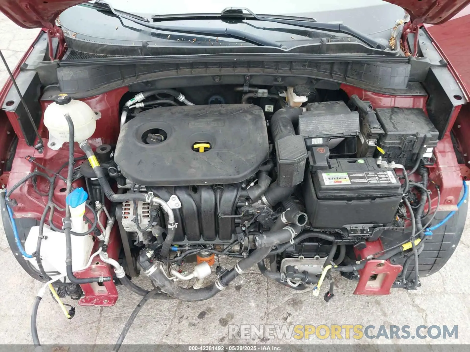 10 Photograph of a damaged car KM8J3CA45KU977933 HYUNDAI TUCSON 2019
