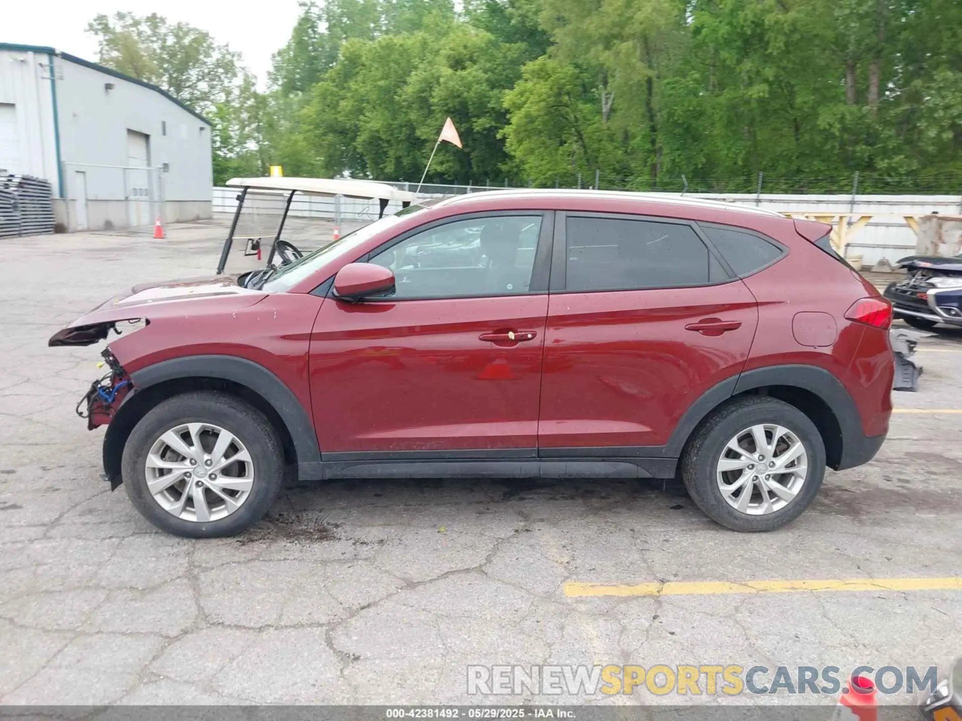 15 Photograph of a damaged car KM8J3CA45KU977933 HYUNDAI TUCSON 2019