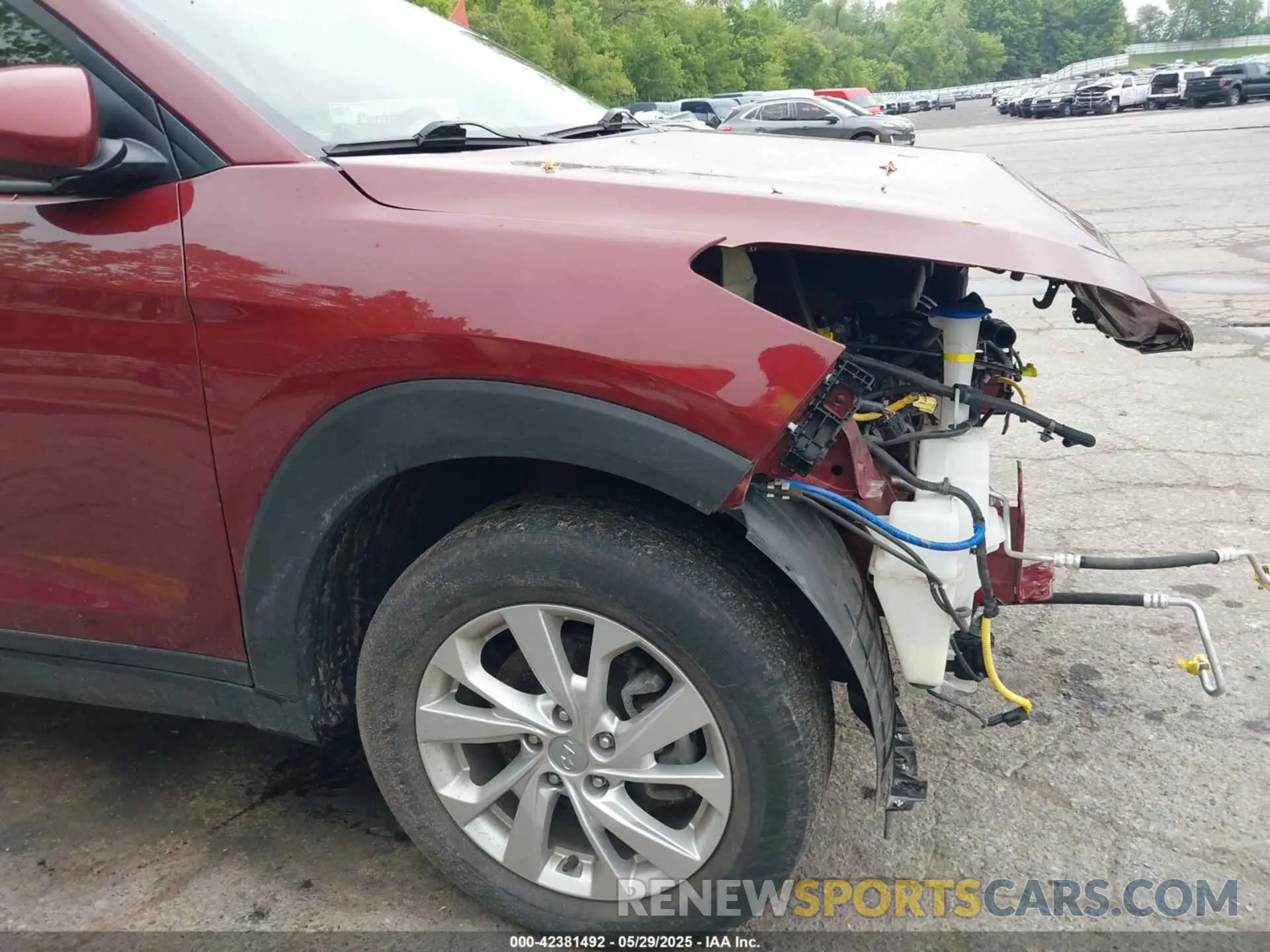 19 Photograph of a damaged car KM8J3CA45KU977933 HYUNDAI TUCSON 2019