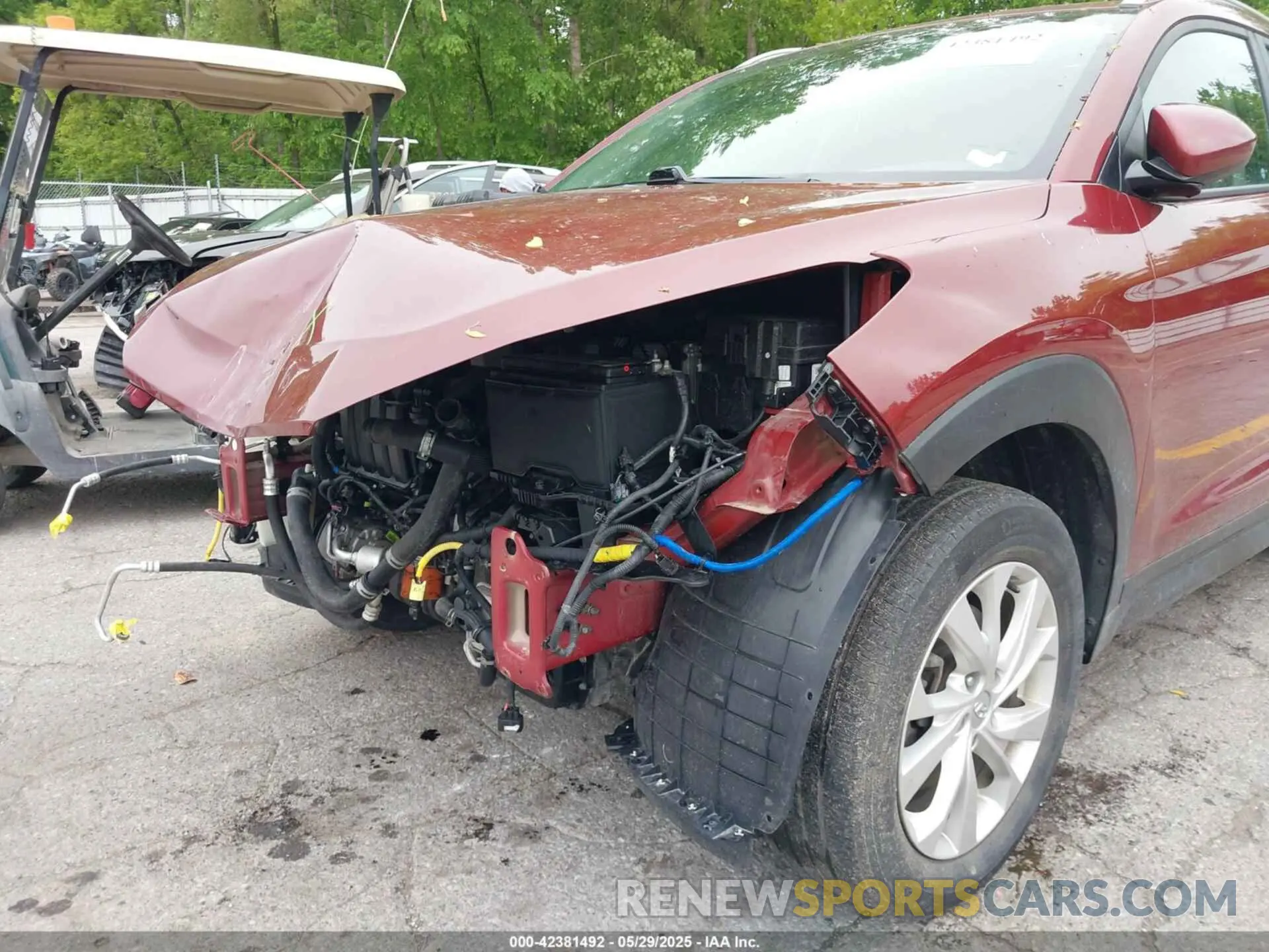 6 Photograph of a damaged car KM8J3CA45KU977933 HYUNDAI TUCSON 2019