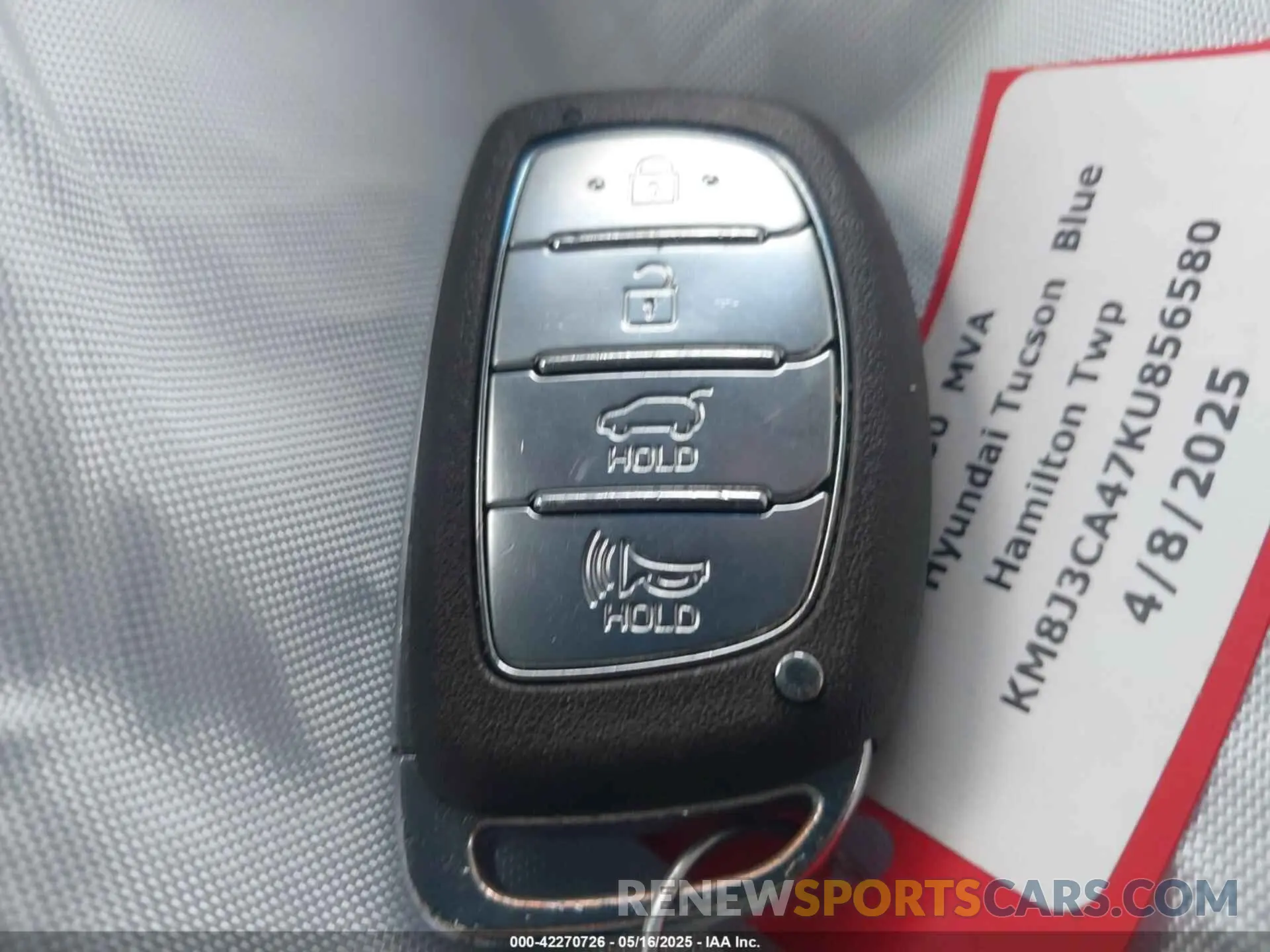 11 Photograph of a damaged car KM8J3CA47KU856580 HYUNDAI TUCSON 2019