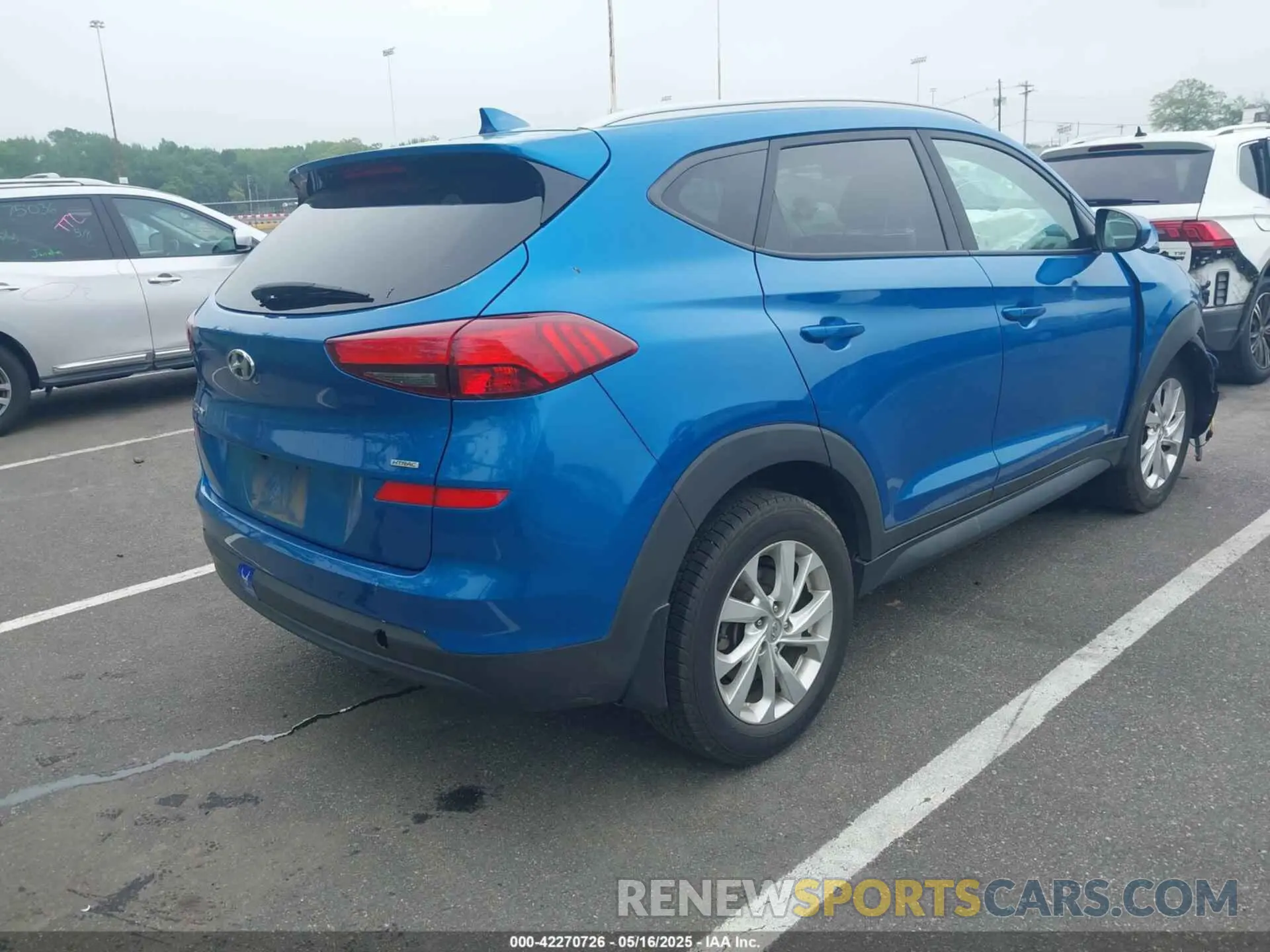 4 Photograph of a damaged car KM8J3CA47KU856580 HYUNDAI TUCSON 2019