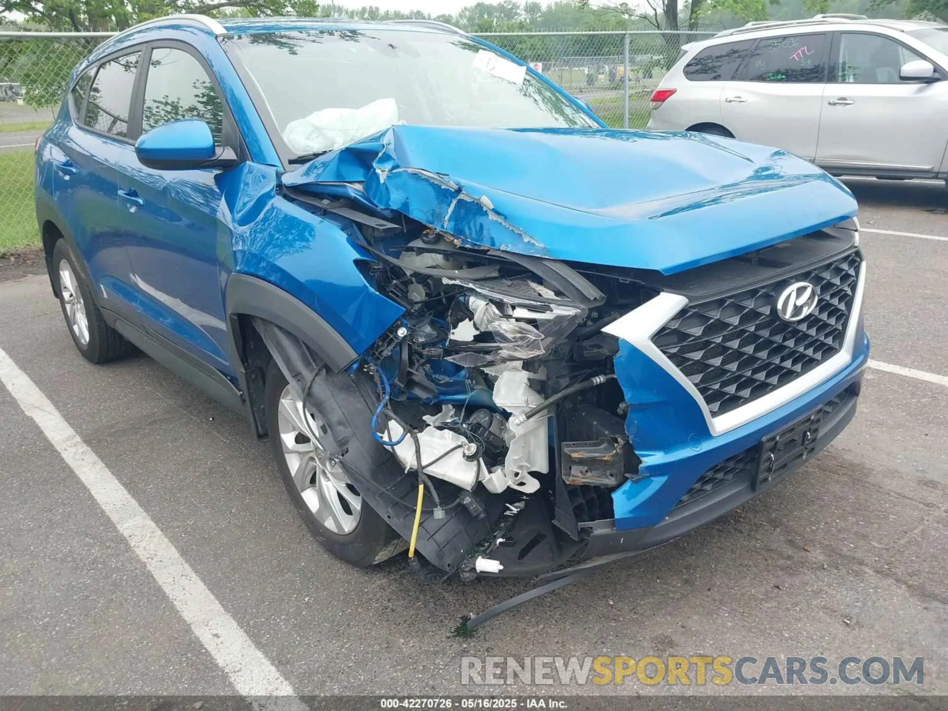 6 Photograph of a damaged car KM8J3CA47KU856580 HYUNDAI TUCSON 2019