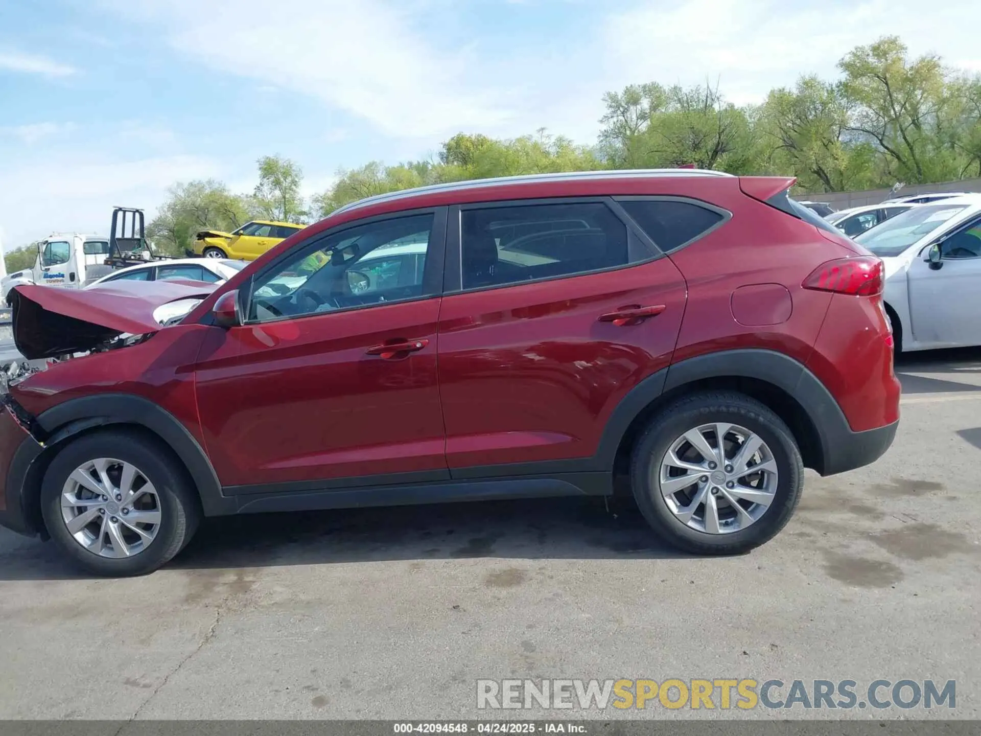 14 Photograph of a damaged car KM8J3CA47KU881379 HYUNDAI TUCSON 2019