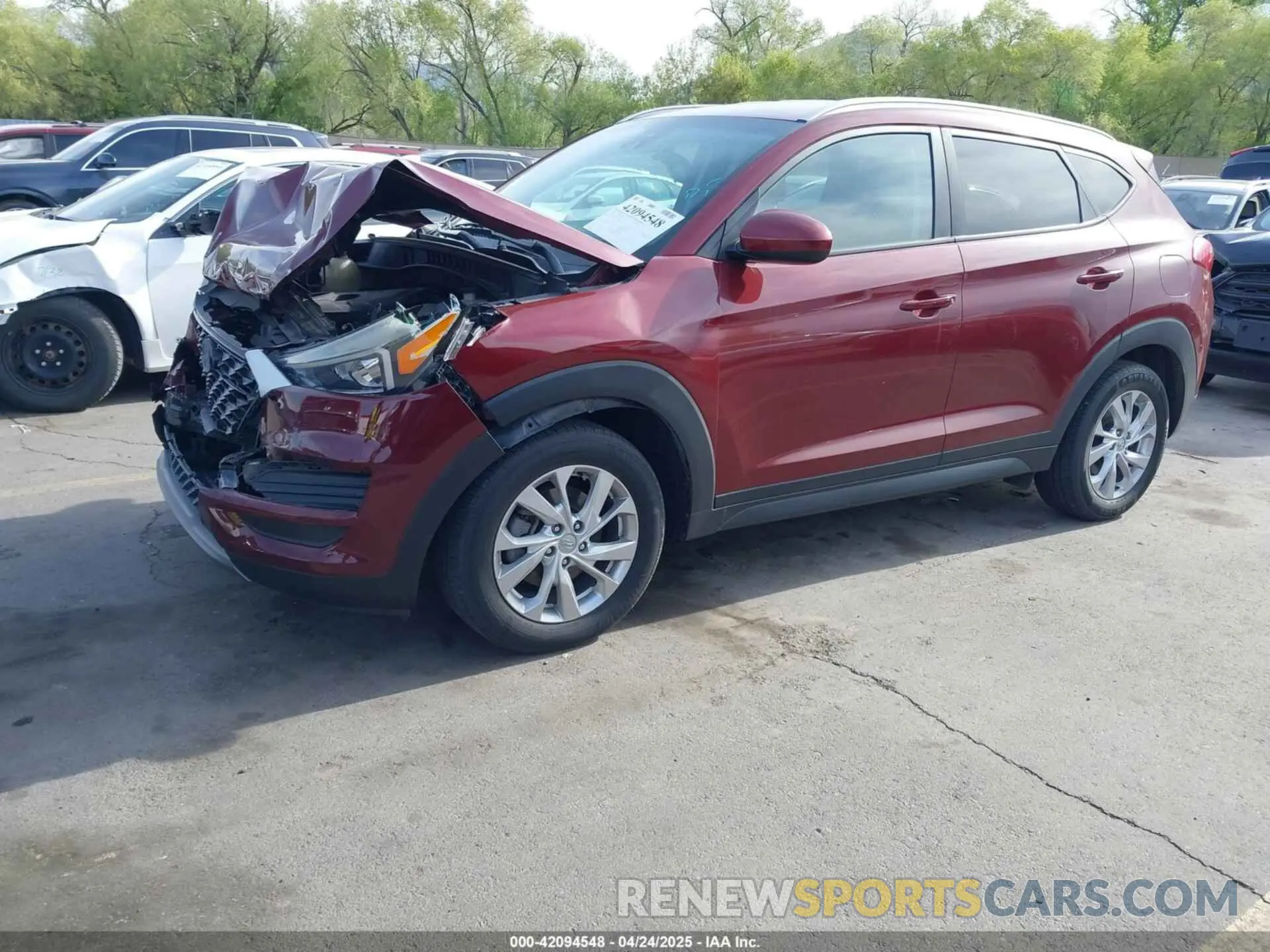 2 Photograph of a damaged car KM8J3CA47KU881379 HYUNDAI TUCSON 2019