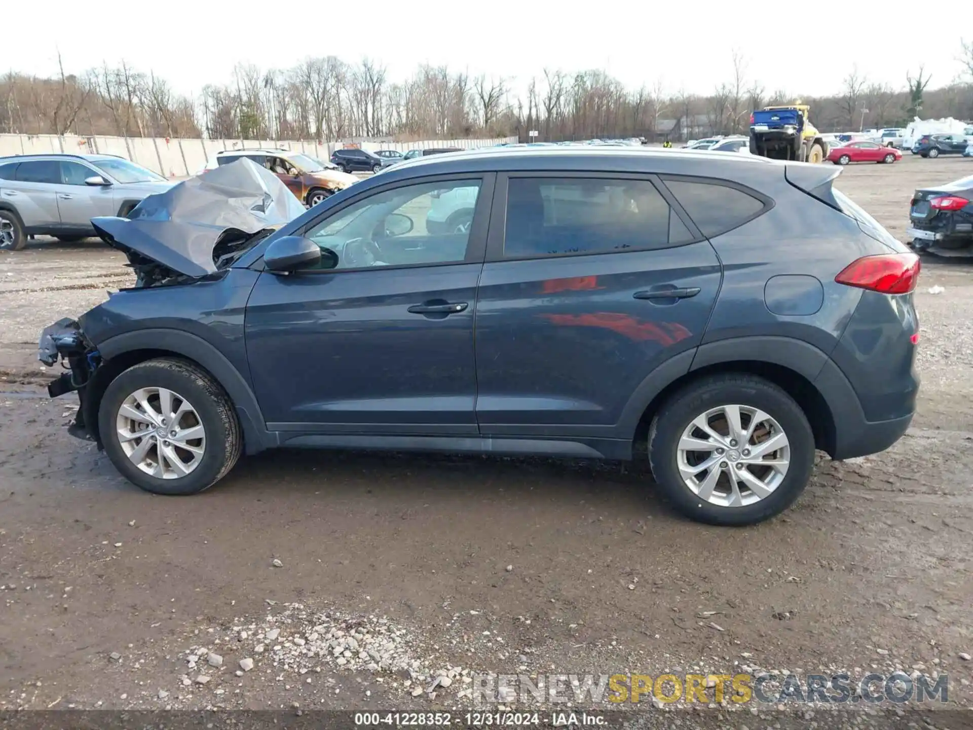 14 Photograph of a damaged car KM8J3CA48KU051820 HYUNDAI TUCSON 2019