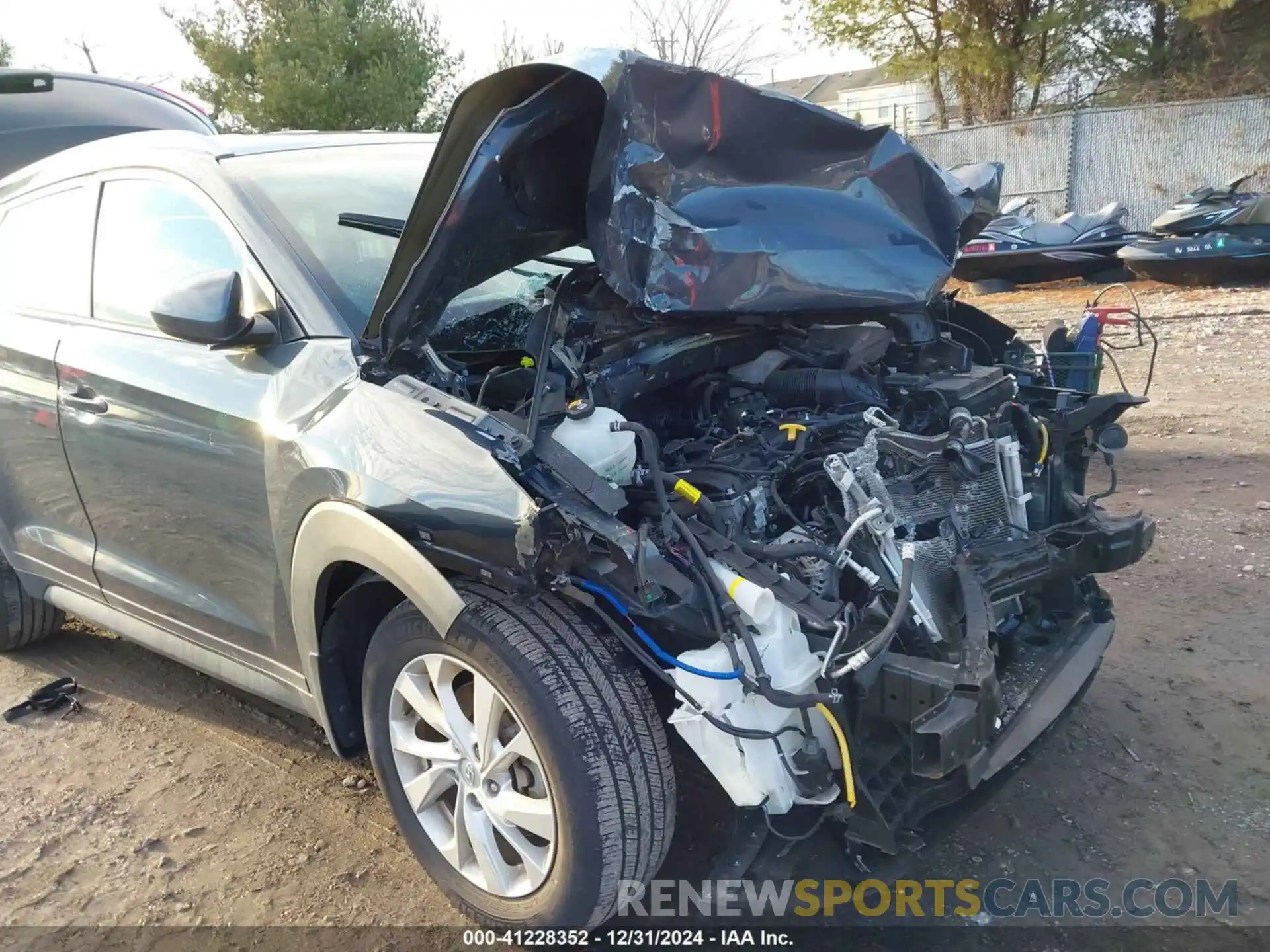 19 Photograph of a damaged car KM8J3CA48KU051820 HYUNDAI TUCSON 2019