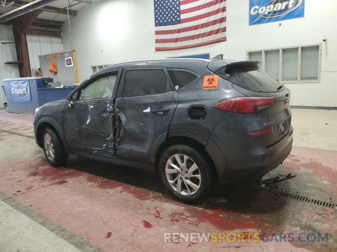 2 Photograph of a damaged car KM8J3CA48KU057536 HYUNDAI TUCSON 2019