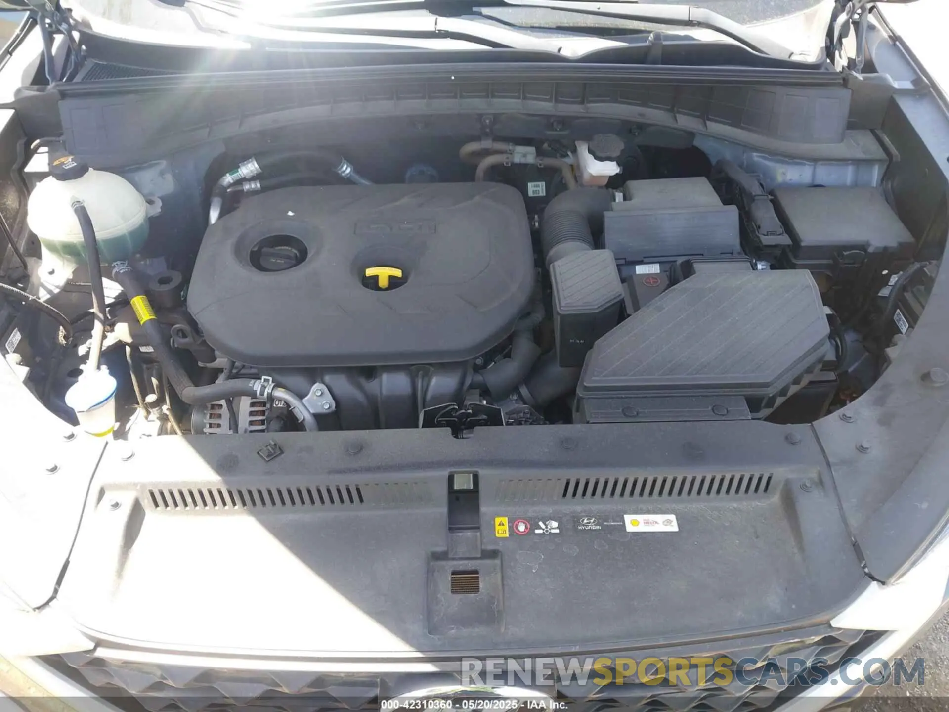 10 Photograph of a damaged car KM8J3CA48KU066849 HYUNDAI TUCSON 2019