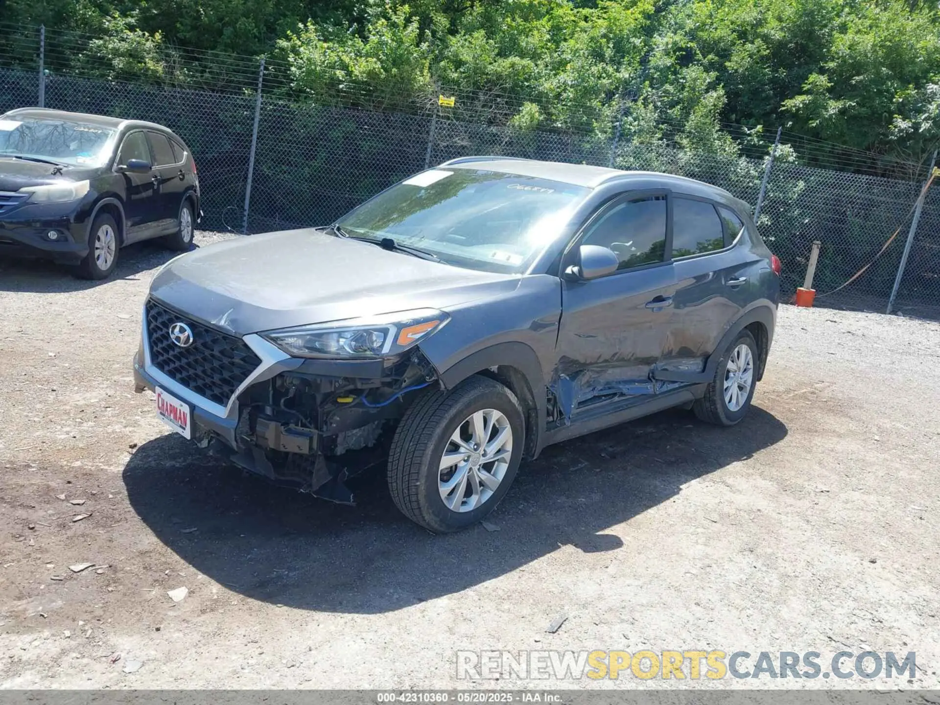 2 Photograph of a damaged car KM8J3CA48KU066849 HYUNDAI TUCSON 2019