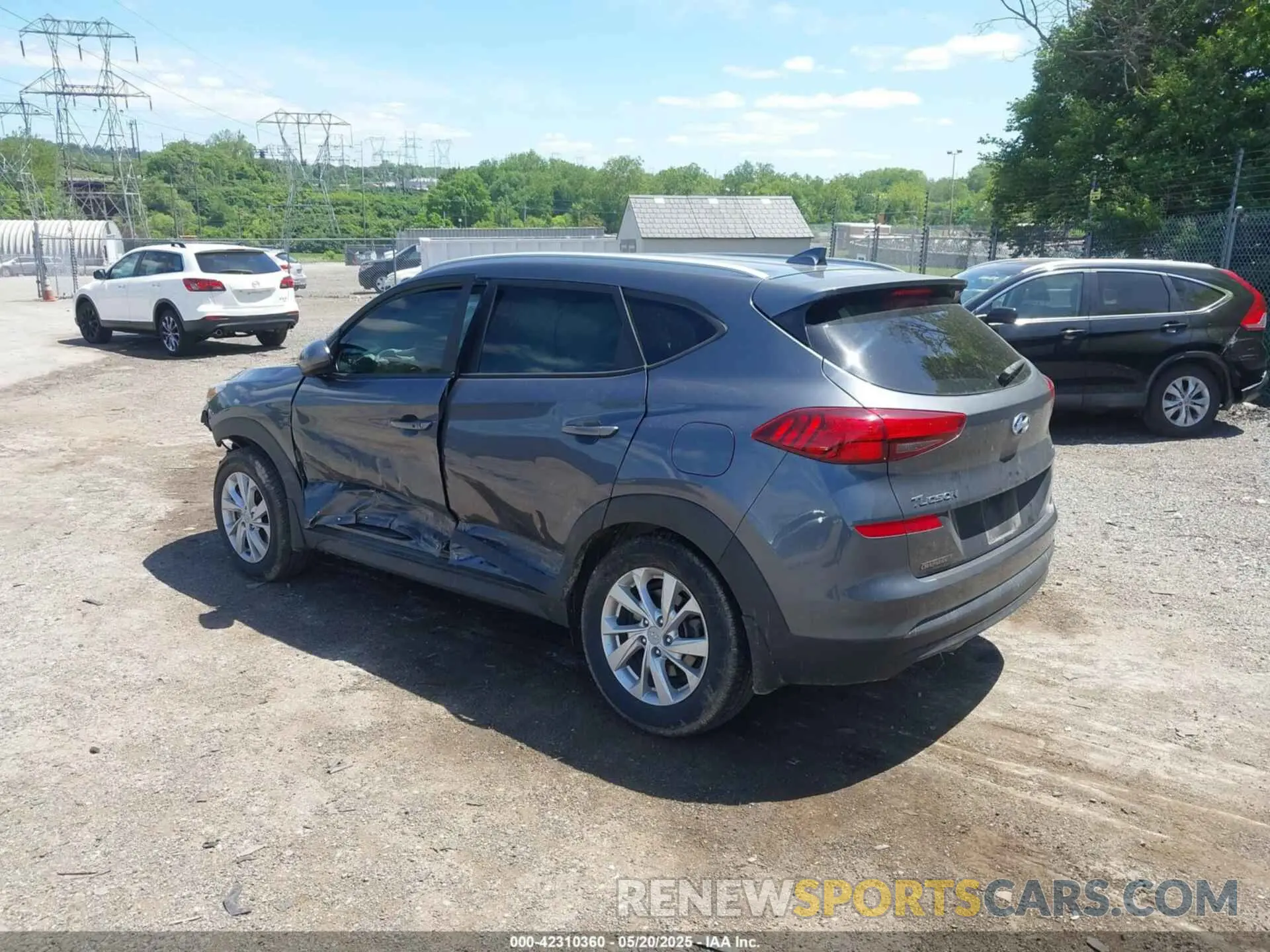 3 Photograph of a damaged car KM8J3CA48KU066849 HYUNDAI TUCSON 2019