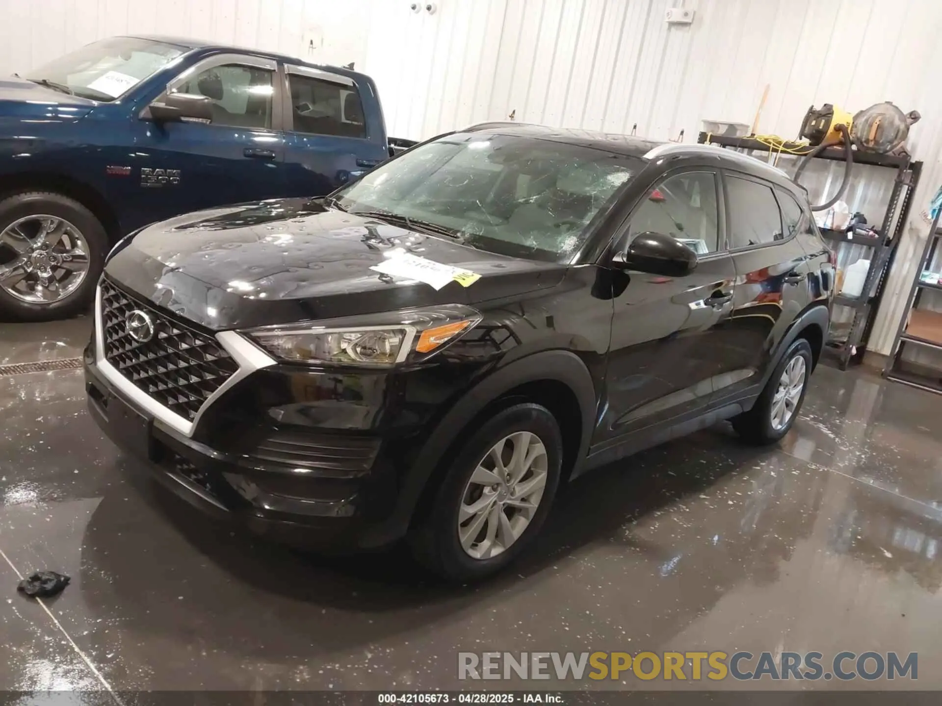 2 Photograph of a damaged car KM8J3CA48KU075082 HYUNDAI TUCSON 2019
