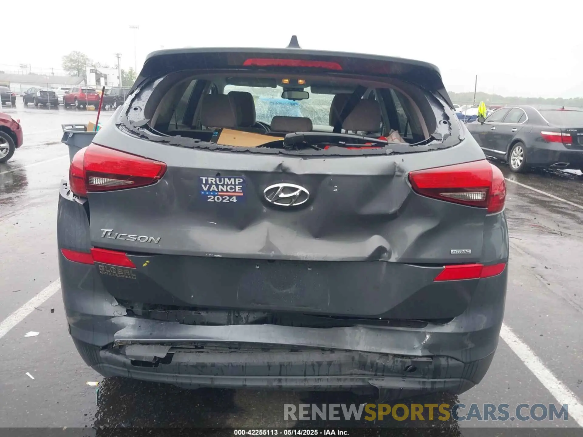 6 Photograph of a damaged car KM8J3CA48KU078368 HYUNDAI TUCSON 2019