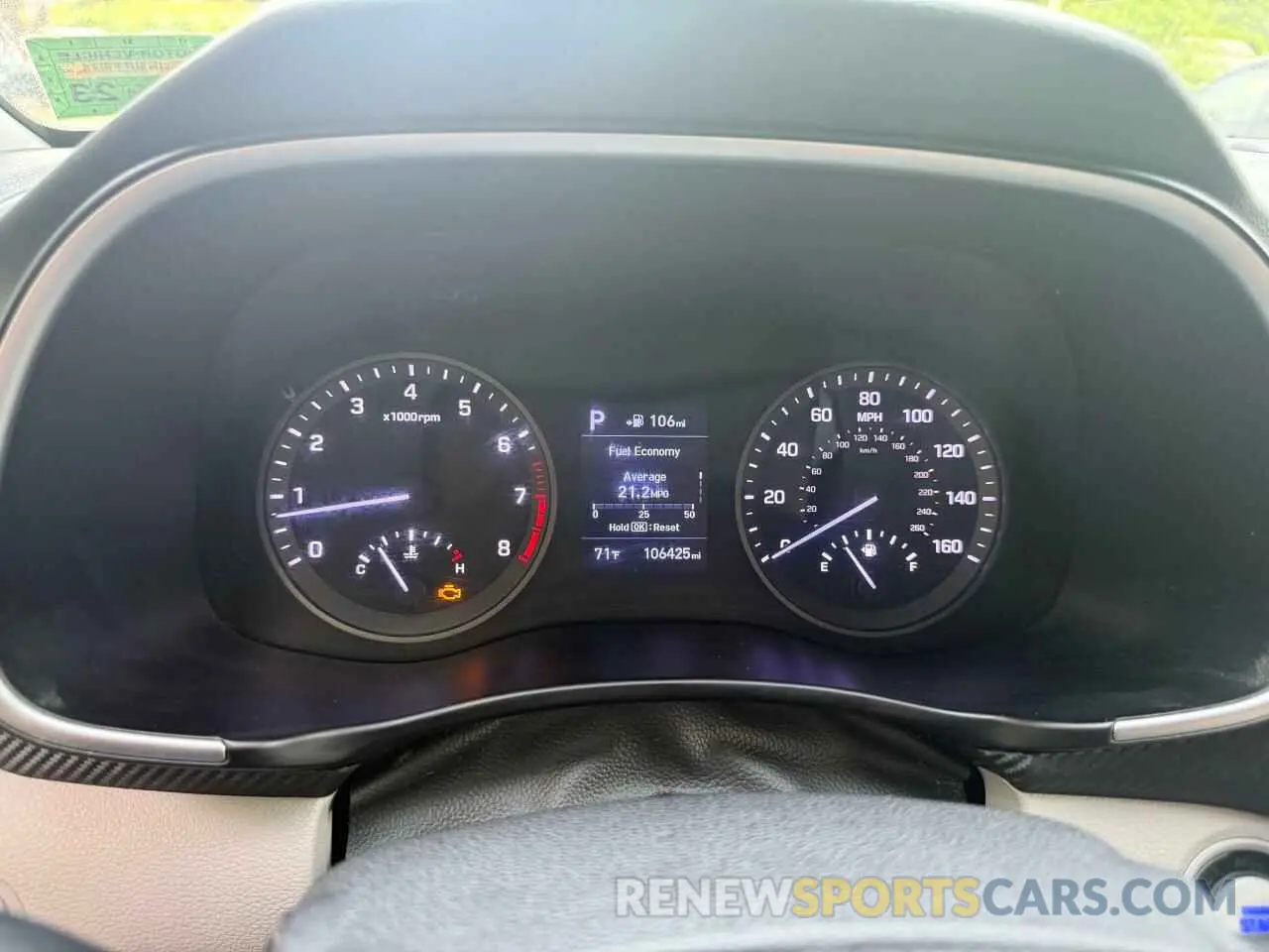 8 Photograph of a damaged car KM8J3CA48KU876515 HYUNDAI TUCSON 2019