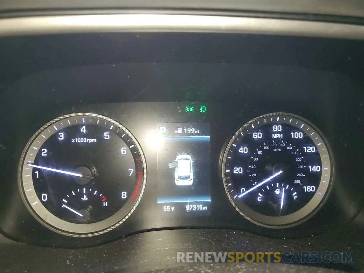 9 Photograph of a damaged car KM8J3CAL0KU930039 HYUNDAI TUCSON 2019