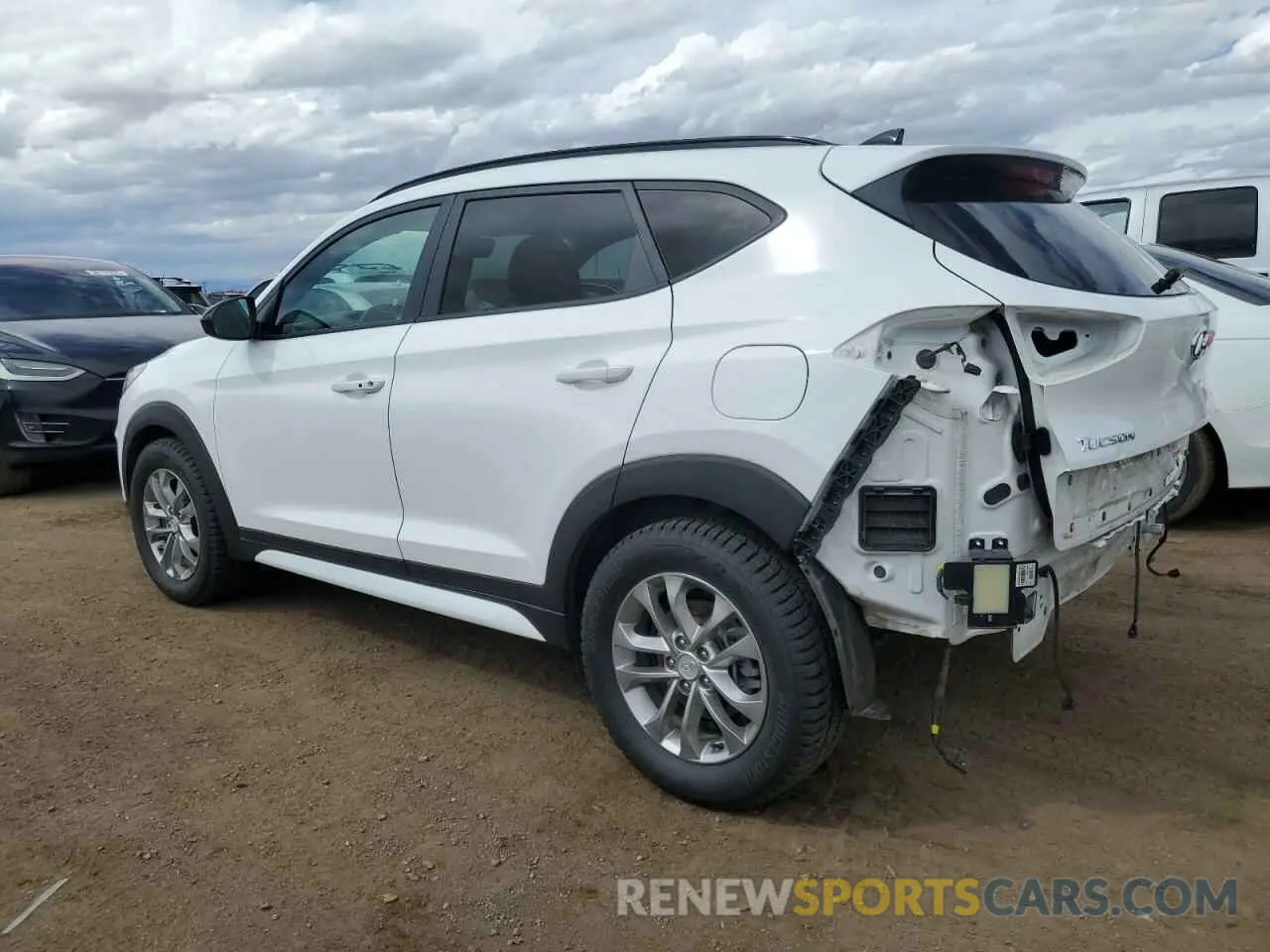 2 Photograph of a damaged car KM8J3CAL0KU958584 HYUNDAI TUCSON 2019