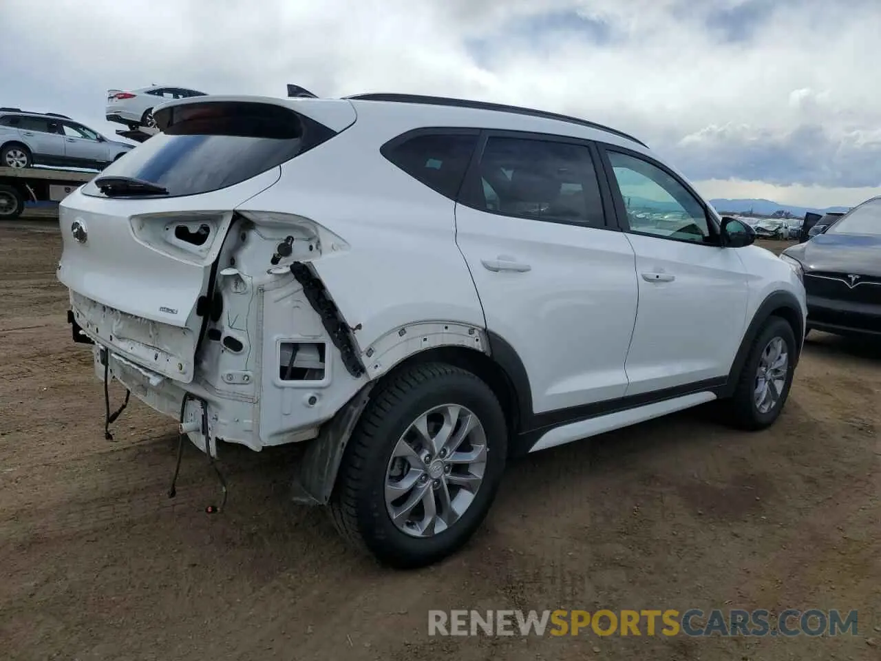 3 Photograph of a damaged car KM8J3CAL0KU958584 HYUNDAI TUCSON 2019