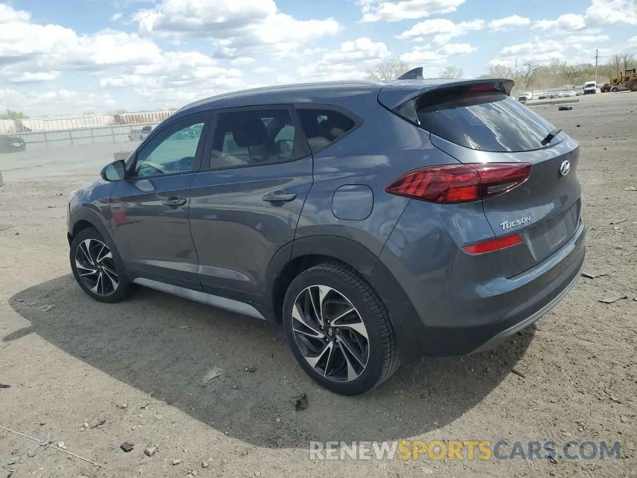 2 Photograph of a damaged car KM8J3CAL0KU986644 HYUNDAI TUCSON 2019