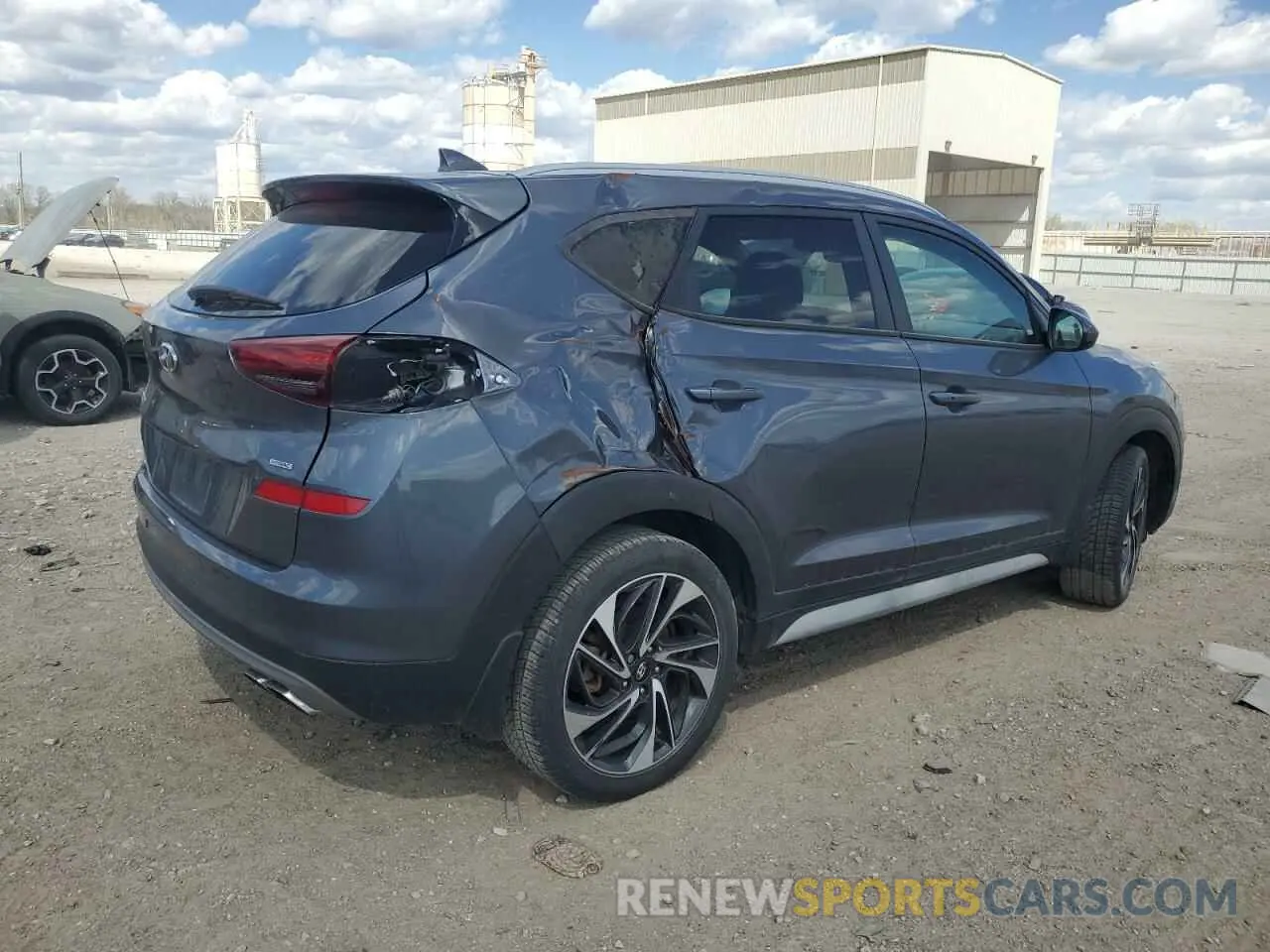 3 Photograph of a damaged car KM8J3CAL0KU986644 HYUNDAI TUCSON 2019