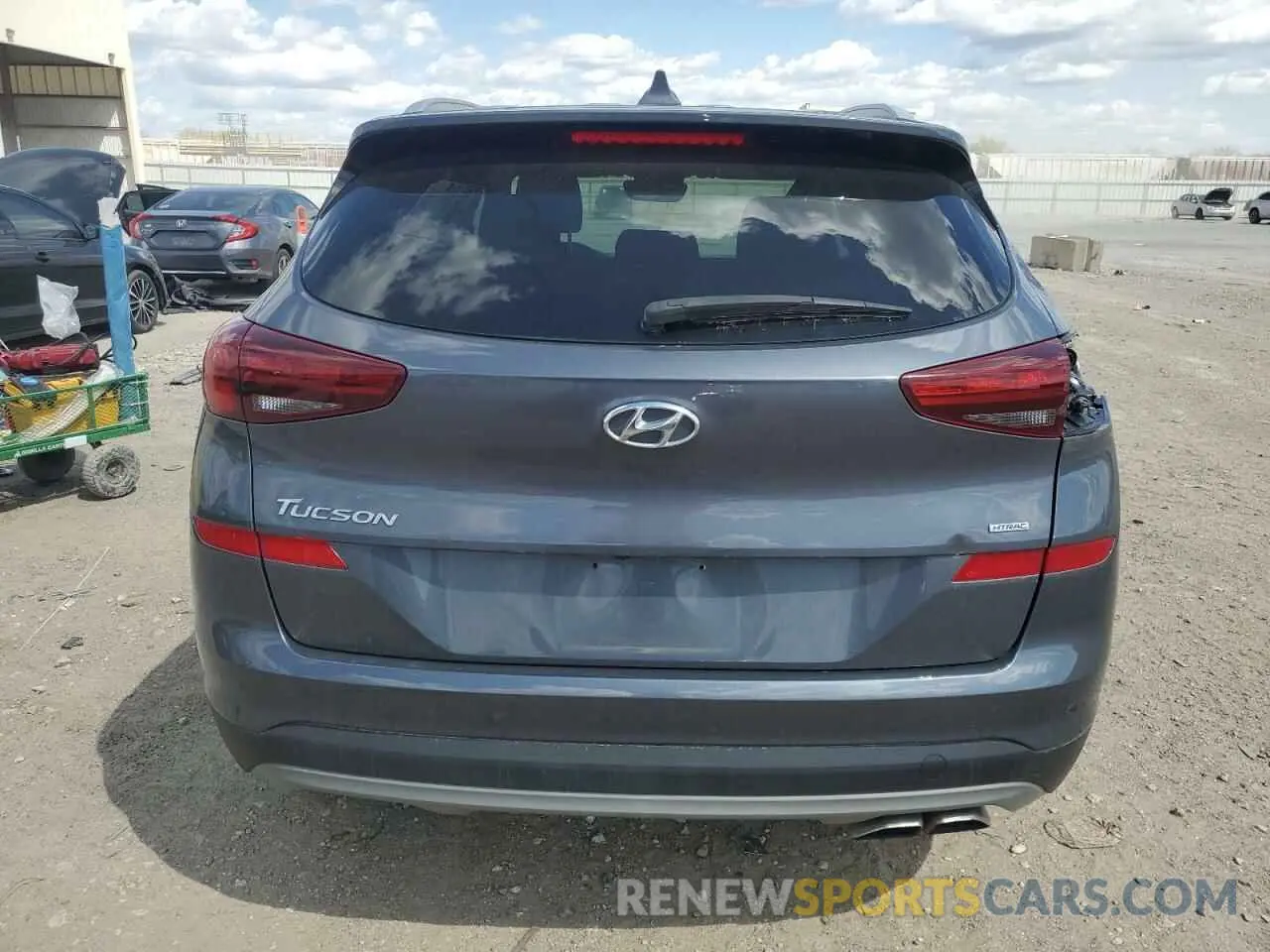6 Photograph of a damaged car KM8J3CAL0KU986644 HYUNDAI TUCSON 2019