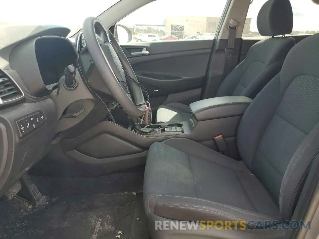 7 Photograph of a damaged car KM8J3CAL0KU986644 HYUNDAI TUCSON 2019
