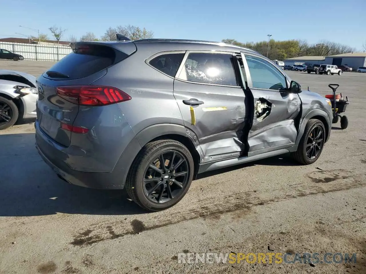 3 Photograph of a damaged car KM8J3CAL1KU018987 HYUNDAI TUCSON 2019