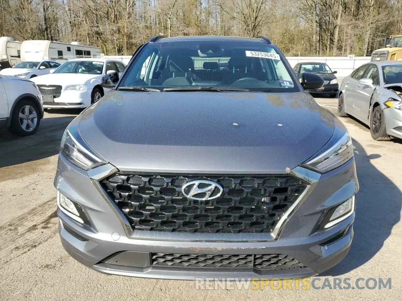 5 Photograph of a damaged car KM8J3CAL1KU018987 HYUNDAI TUCSON 2019