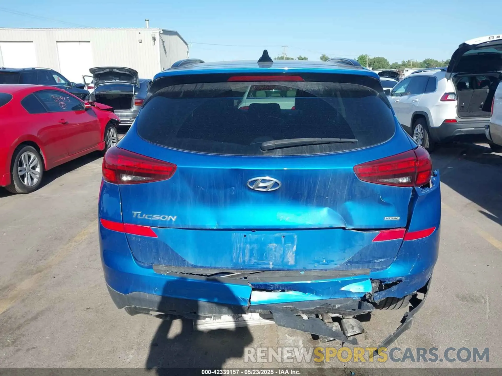 16 Photograph of a damaged car KM8J3CAL1KU069809 HYUNDAI TUCSON 2019
