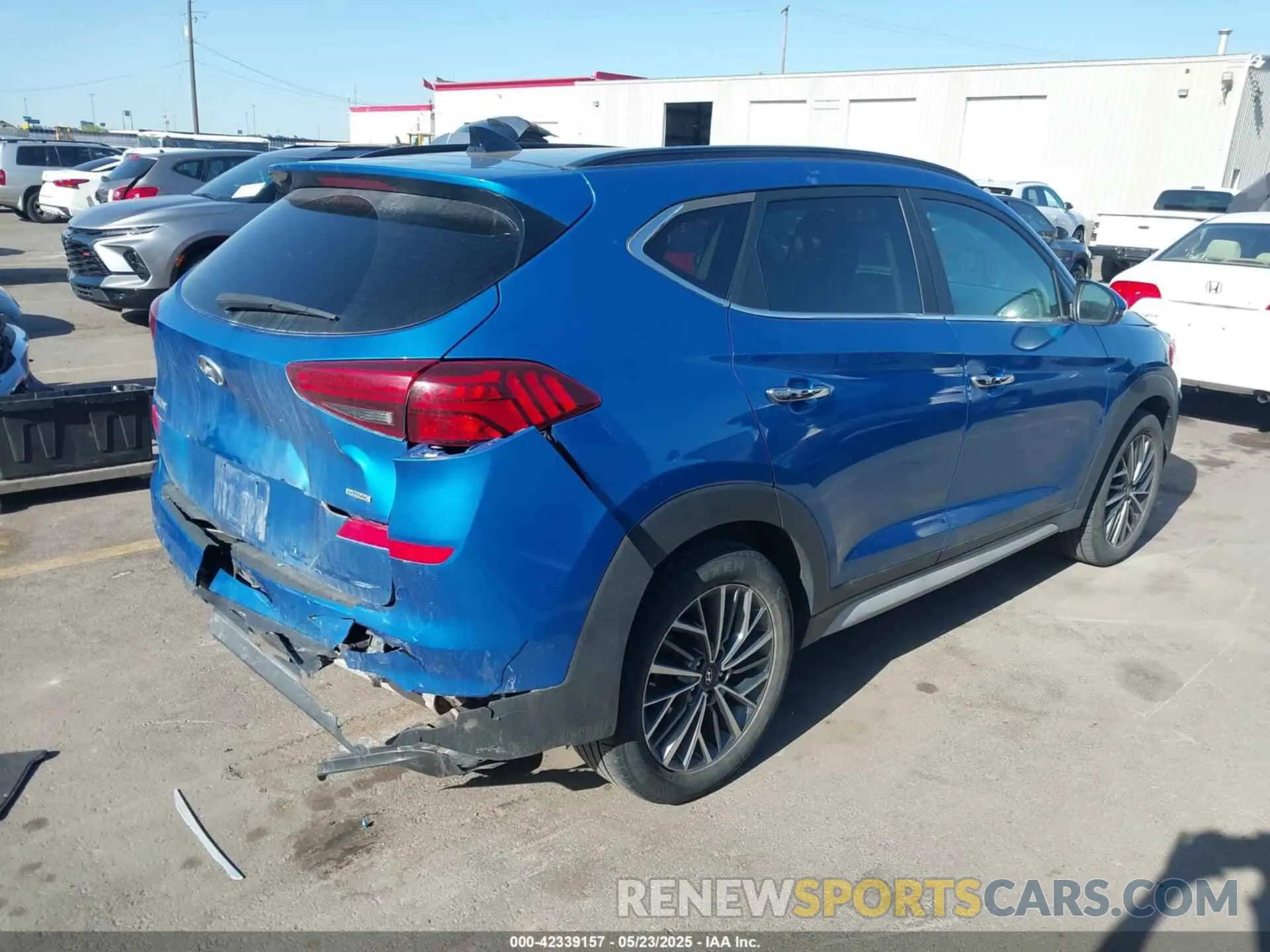 4 Photograph of a damaged car KM8J3CAL1KU069809 HYUNDAI TUCSON 2019
