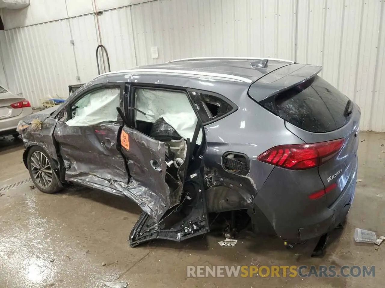 2 Photograph of a damaged car KM8J3CAL1KU950574 HYUNDAI TUCSON 2019