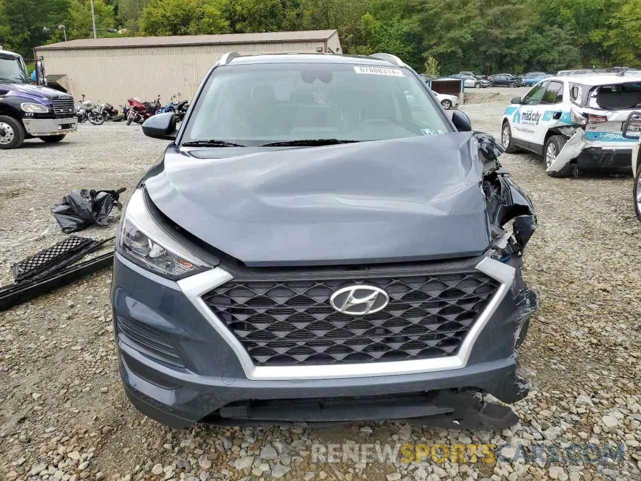 5 Photograph of a damaged car KM8J3CAL1KU974955 HYUNDAI TUCSON 2019