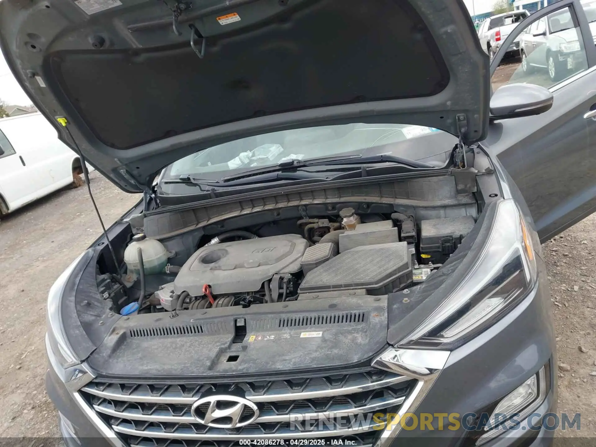 10 Photograph of a damaged car KM8J3CAL2KU009361 HYUNDAI TUCSON 2019