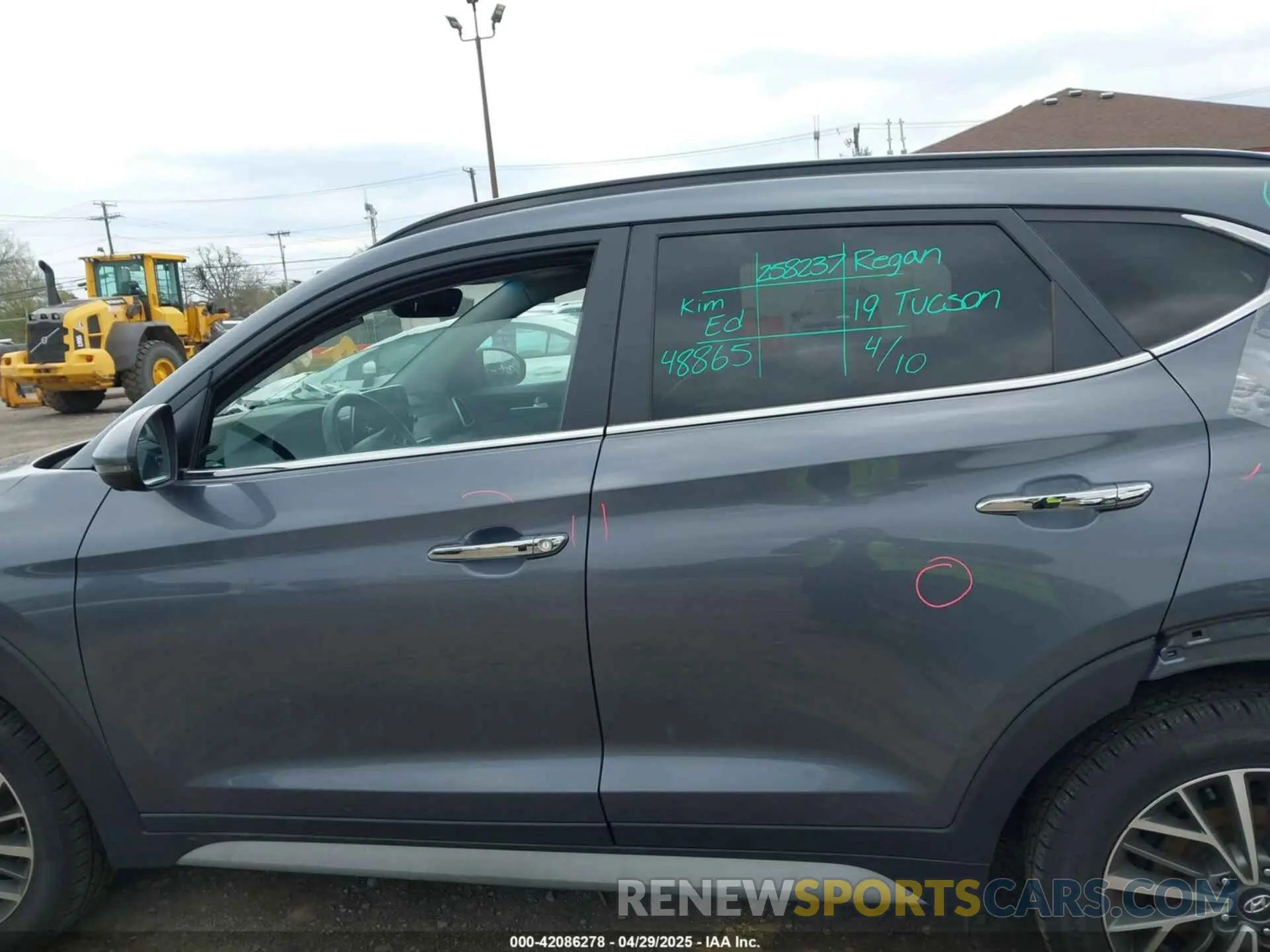 14 Photograph of a damaged car KM8J3CAL2KU009361 HYUNDAI TUCSON 2019