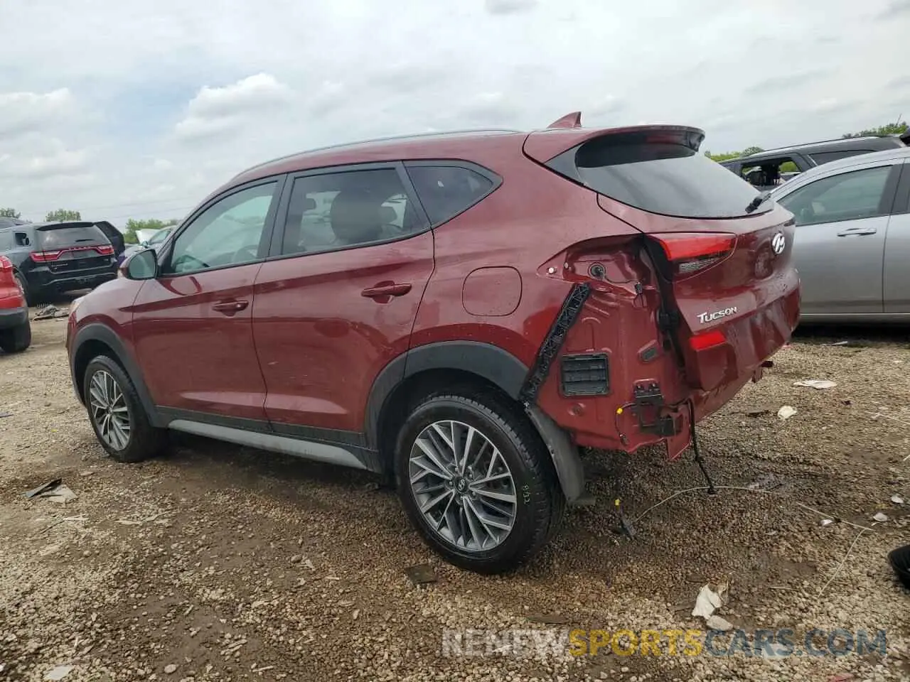 2 Photograph of a damaged car KM8J3CAL2KU039203 HYUNDAI TUCSON 2019