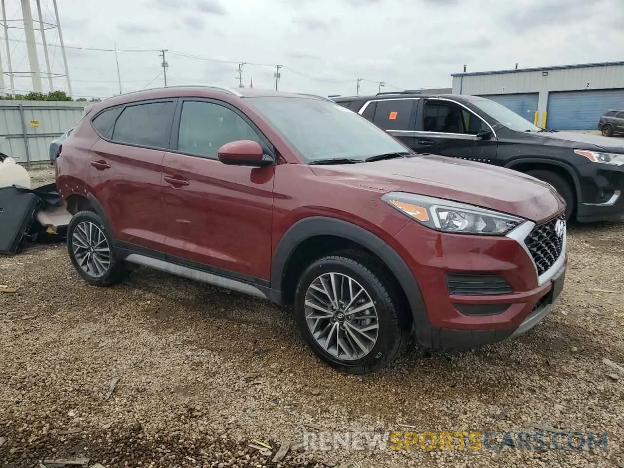 4 Photograph of a damaged car KM8J3CAL2KU039203 HYUNDAI TUCSON 2019