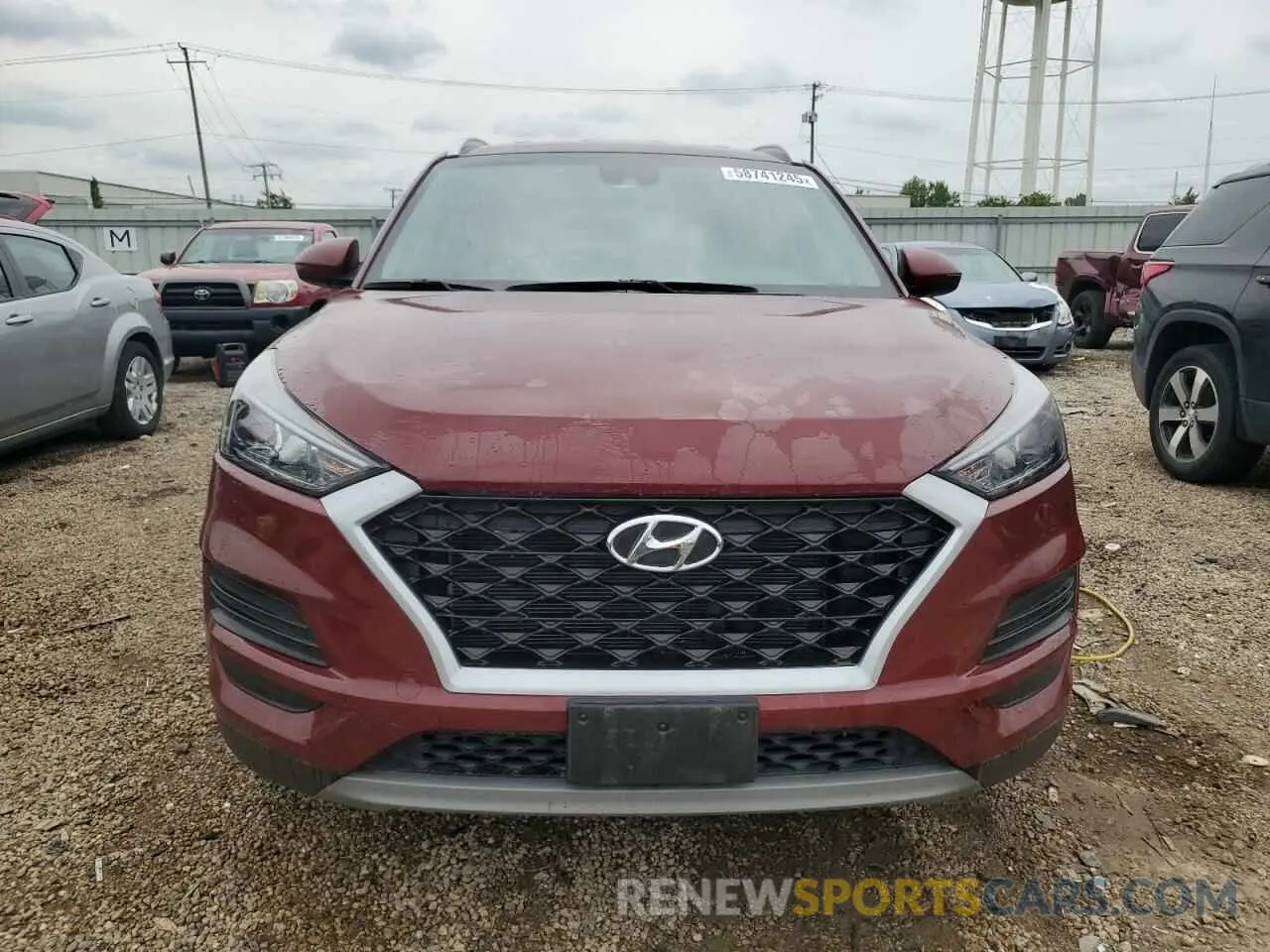 5 Photograph of a damaged car KM8J3CAL2KU039203 HYUNDAI TUCSON 2019