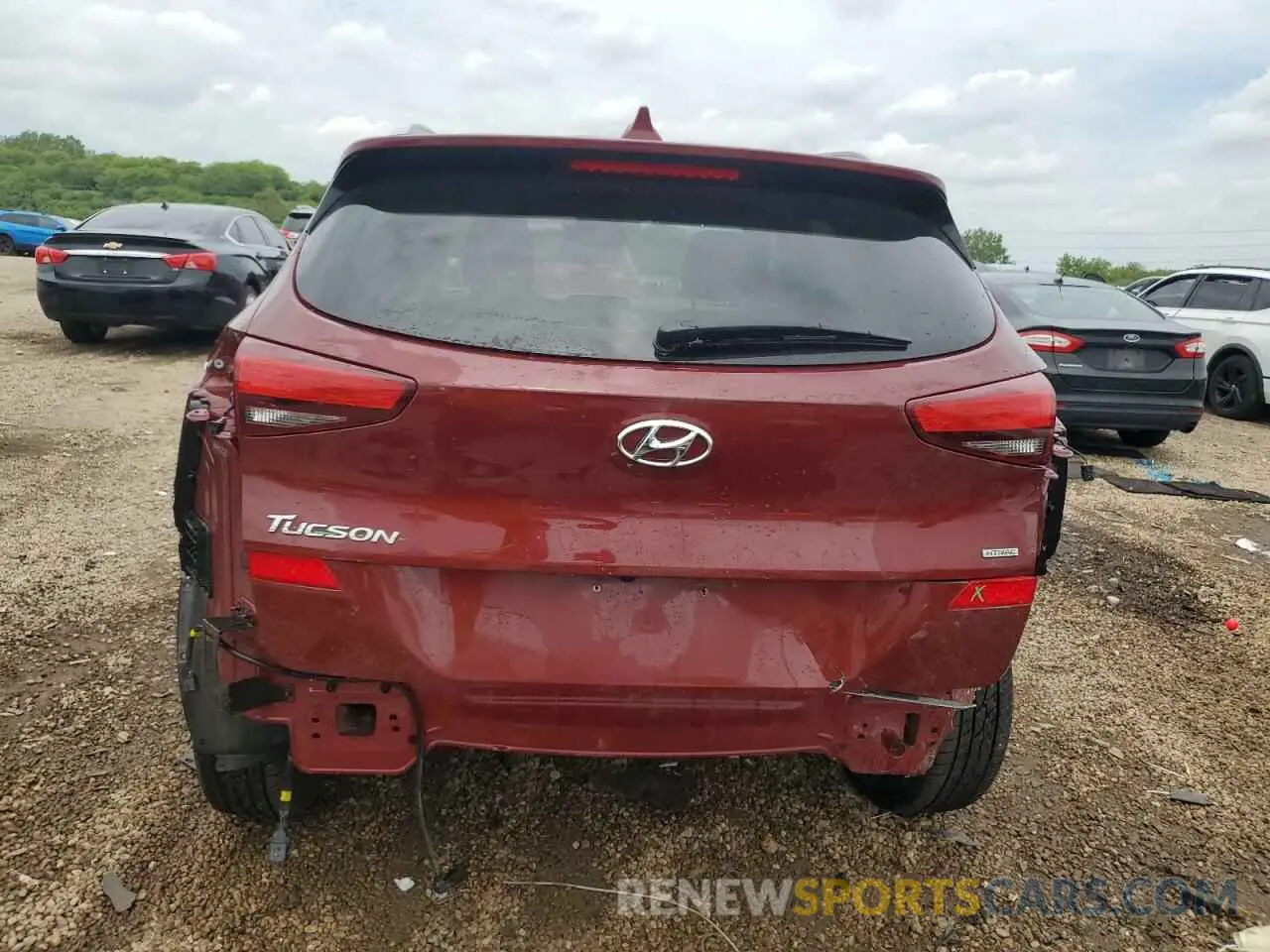 6 Photograph of a damaged car KM8J3CAL2KU039203 HYUNDAI TUCSON 2019