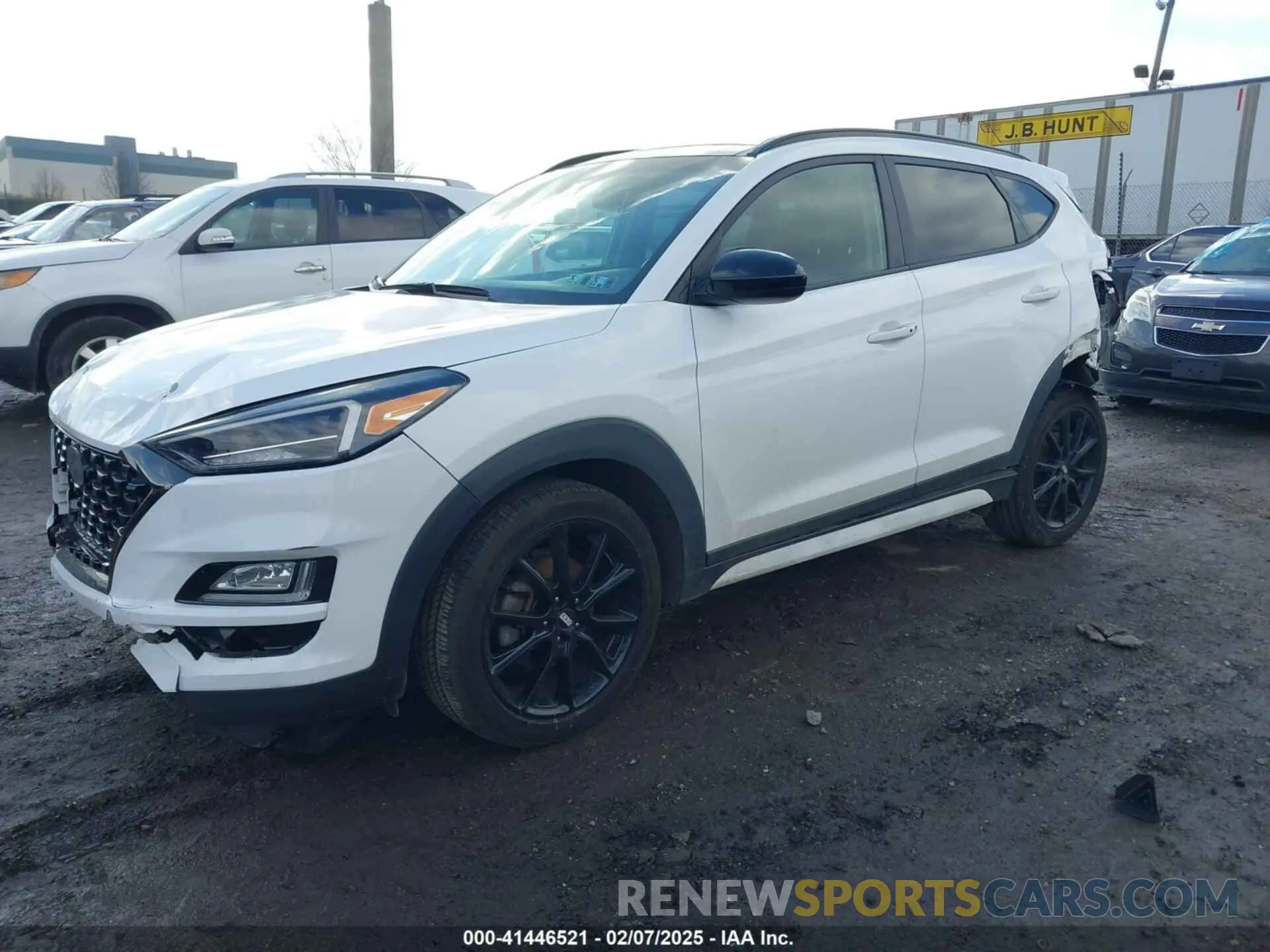 2 Photograph of a damaged car KM8J3CAL2KU949093 HYUNDAI TUCSON 2019
