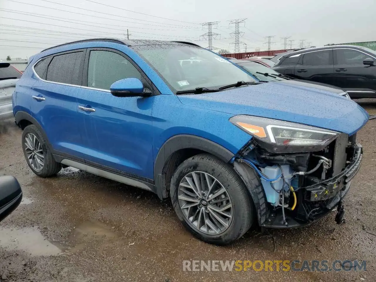 4 Photograph of a damaged car KM8J3CAL3KU016206 HYUNDAI TUCSON 2019