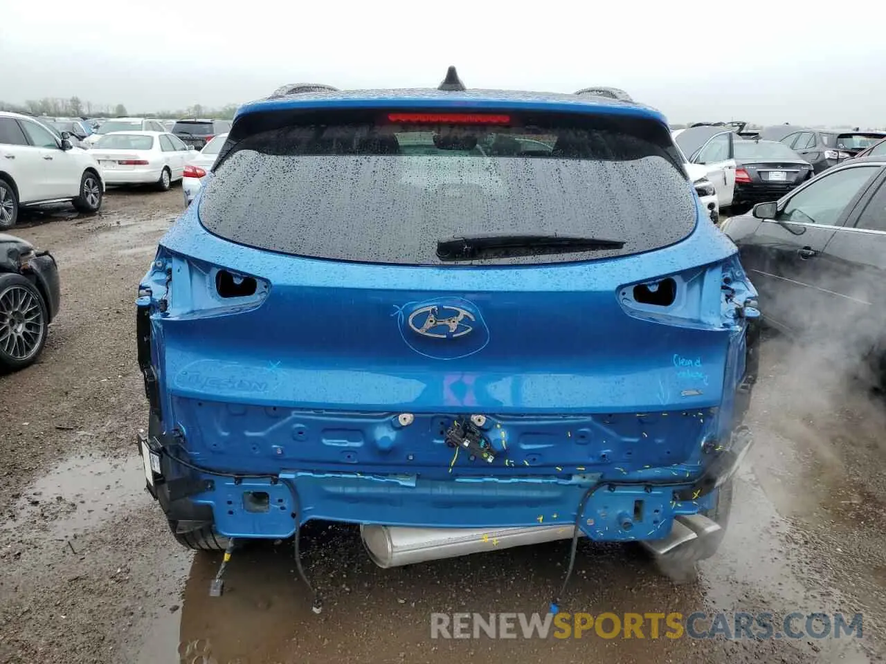 6 Photograph of a damaged car KM8J3CAL3KU016206 HYUNDAI TUCSON 2019