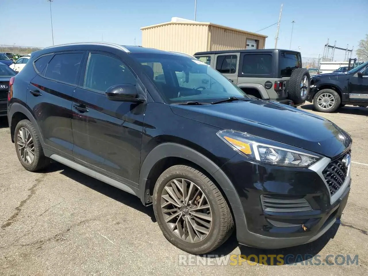 4 Photograph of a damaged car KM8J3CAL3KU962242 HYUNDAI TUCSON 2019