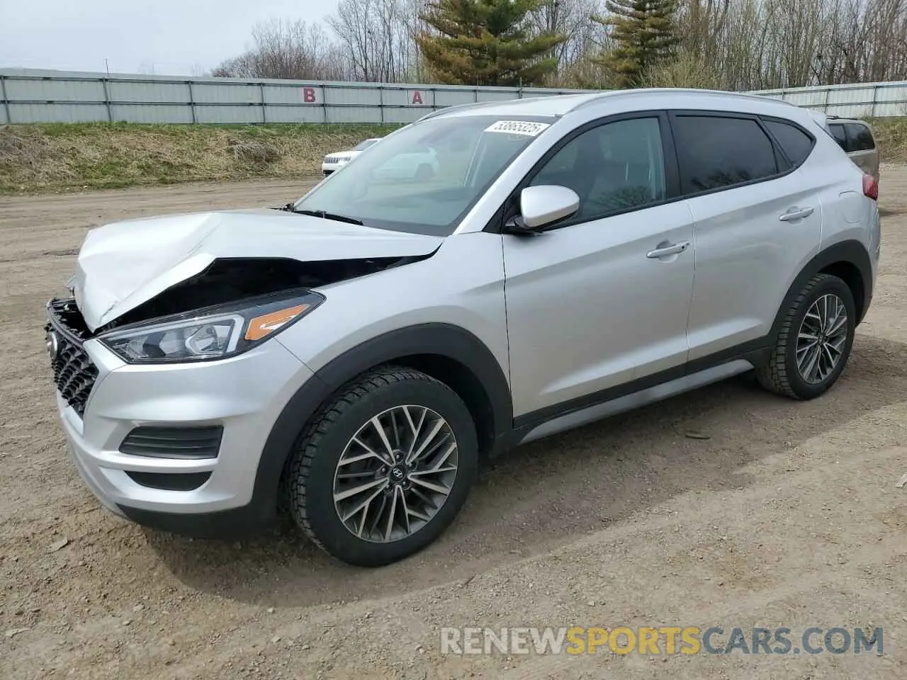 1 Photograph of a damaged car KM8J3CAL3KU999663 HYUNDAI TUCSON 2019