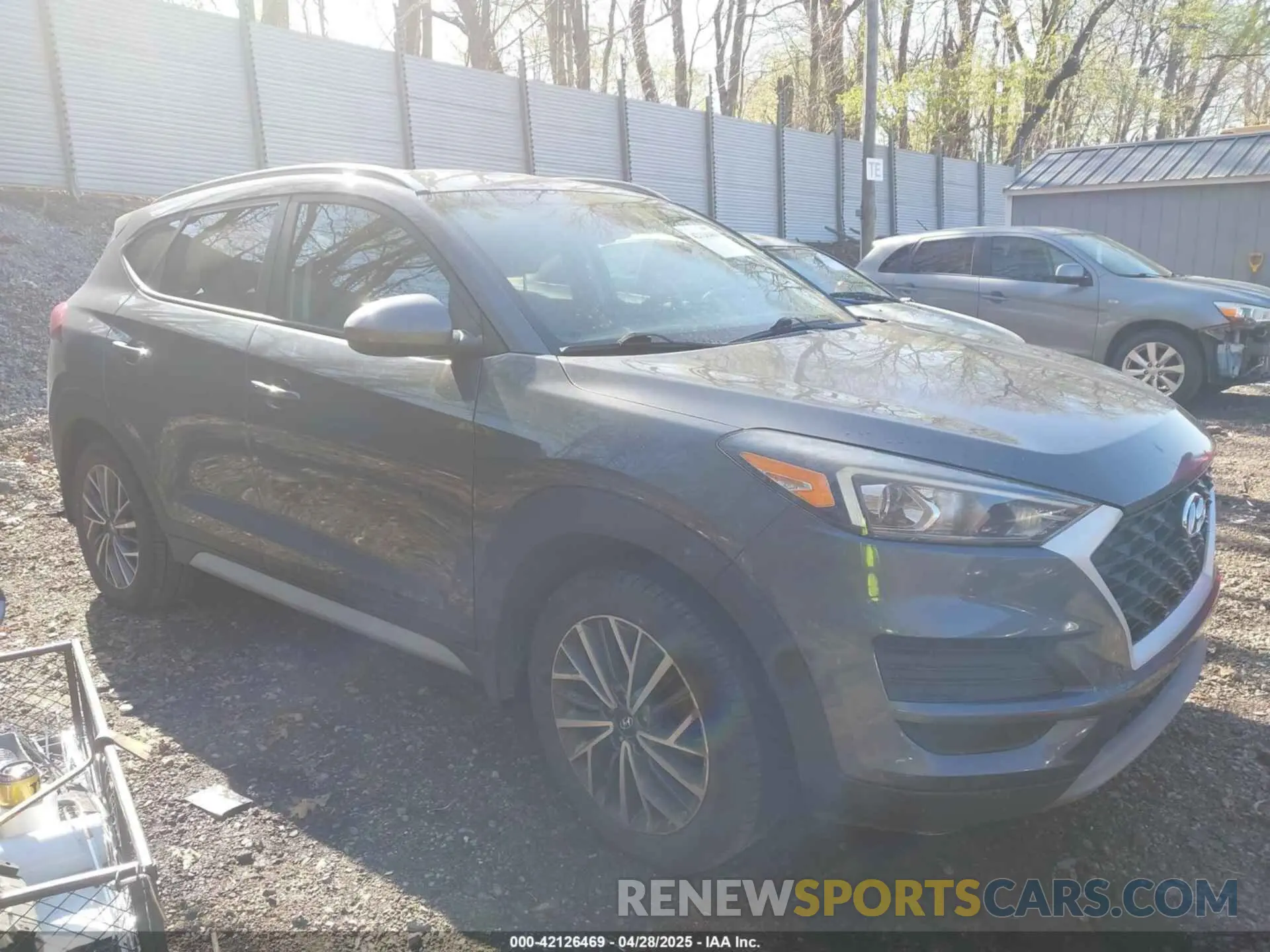 1 Photograph of a damaged car KM8J3CAL4KU959009 HYUNDAI TUCSON 2019