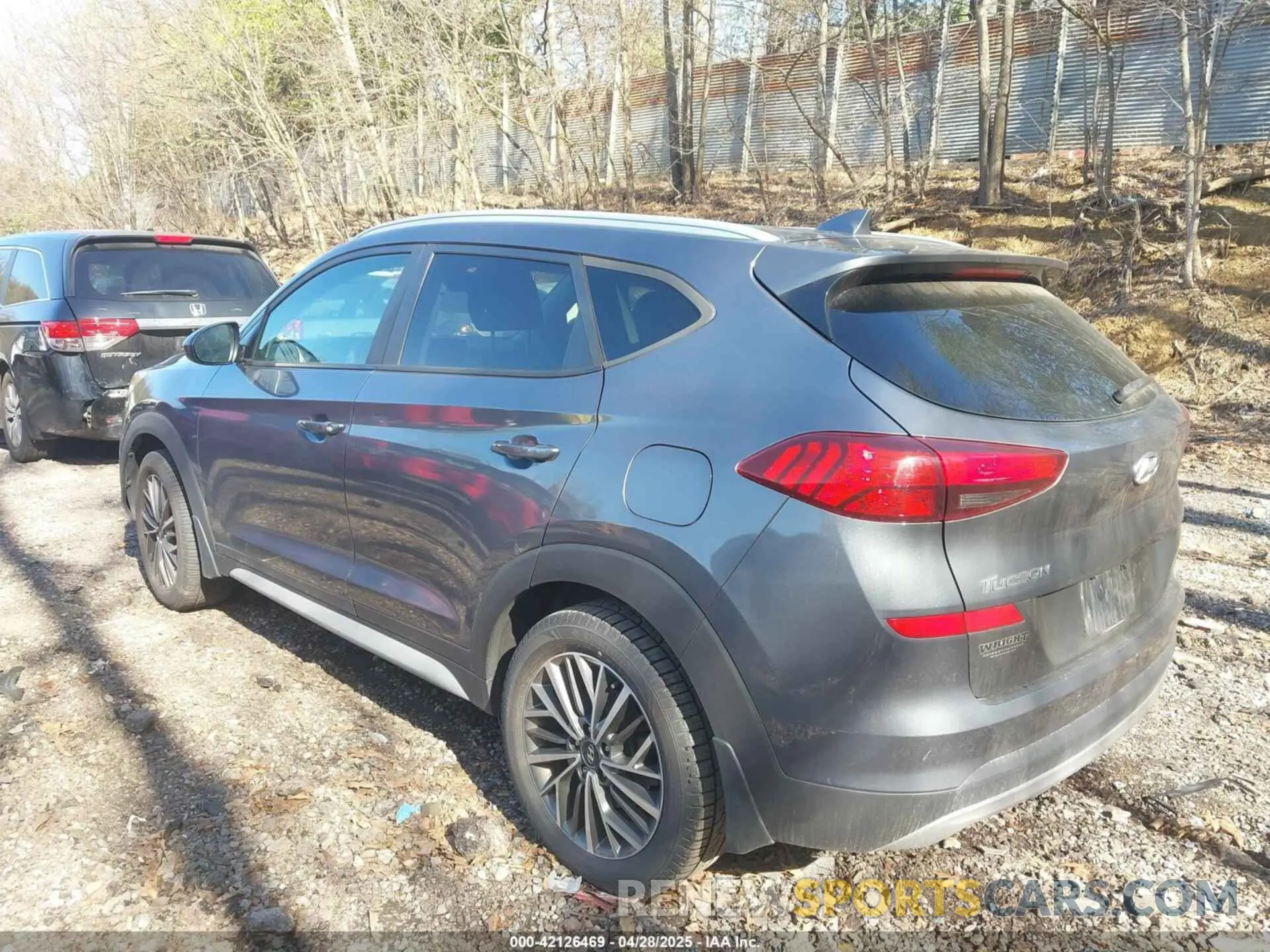 3 Photograph of a damaged car KM8J3CAL4KU959009 HYUNDAI TUCSON 2019