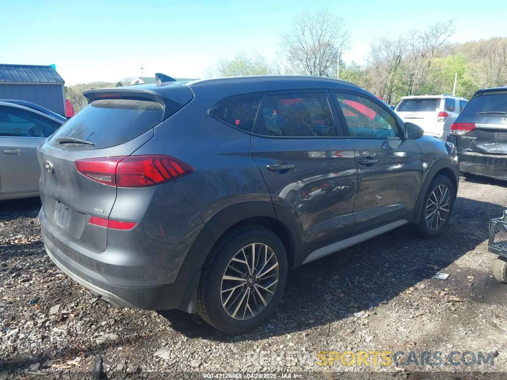 4 Photograph of a damaged car KM8J3CAL4KU959009 HYUNDAI TUCSON 2019