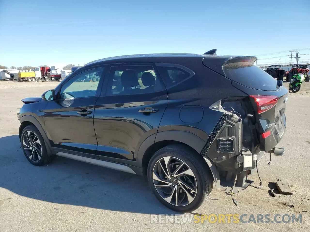 2 Photograph of a damaged car KM8J3CAL6KU047045 HYUNDAI TUCSON 2019