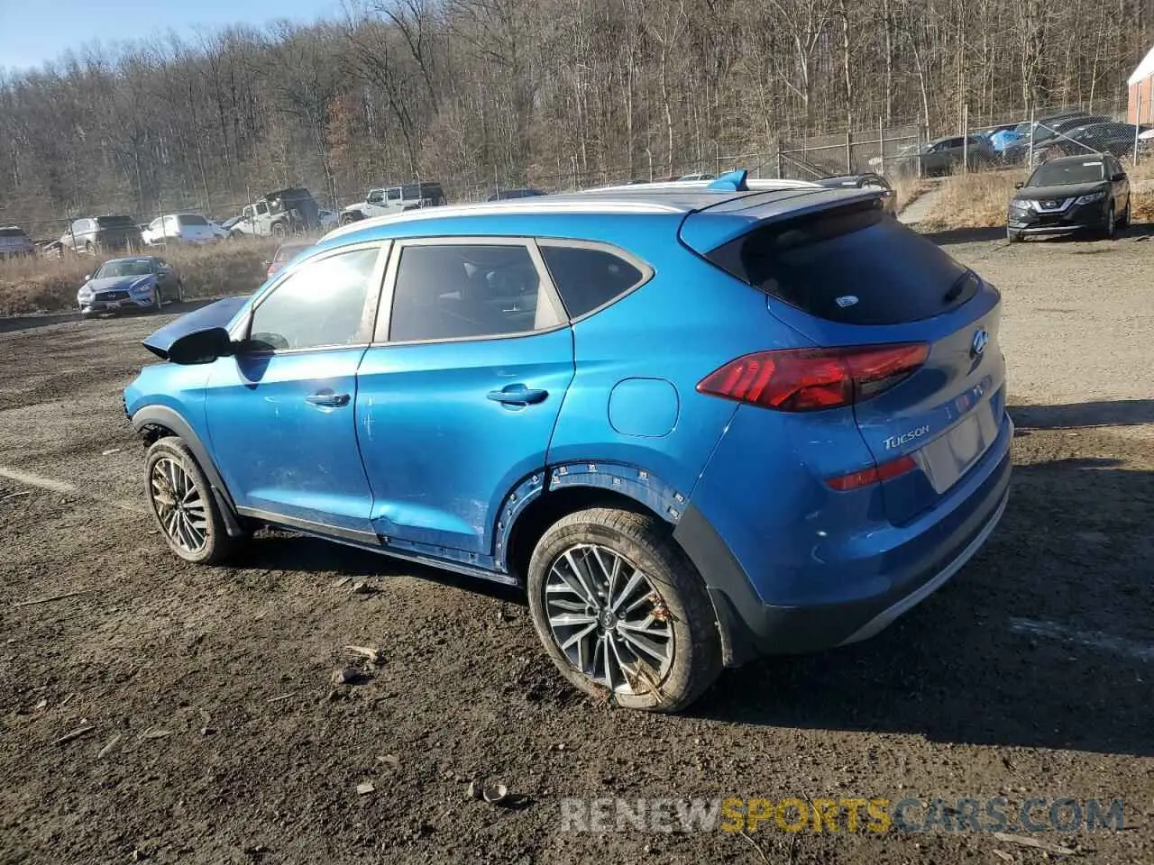 2 Photograph of a damaged car KM8J3CAL6KU070907 HYUNDAI TUCSON 2019