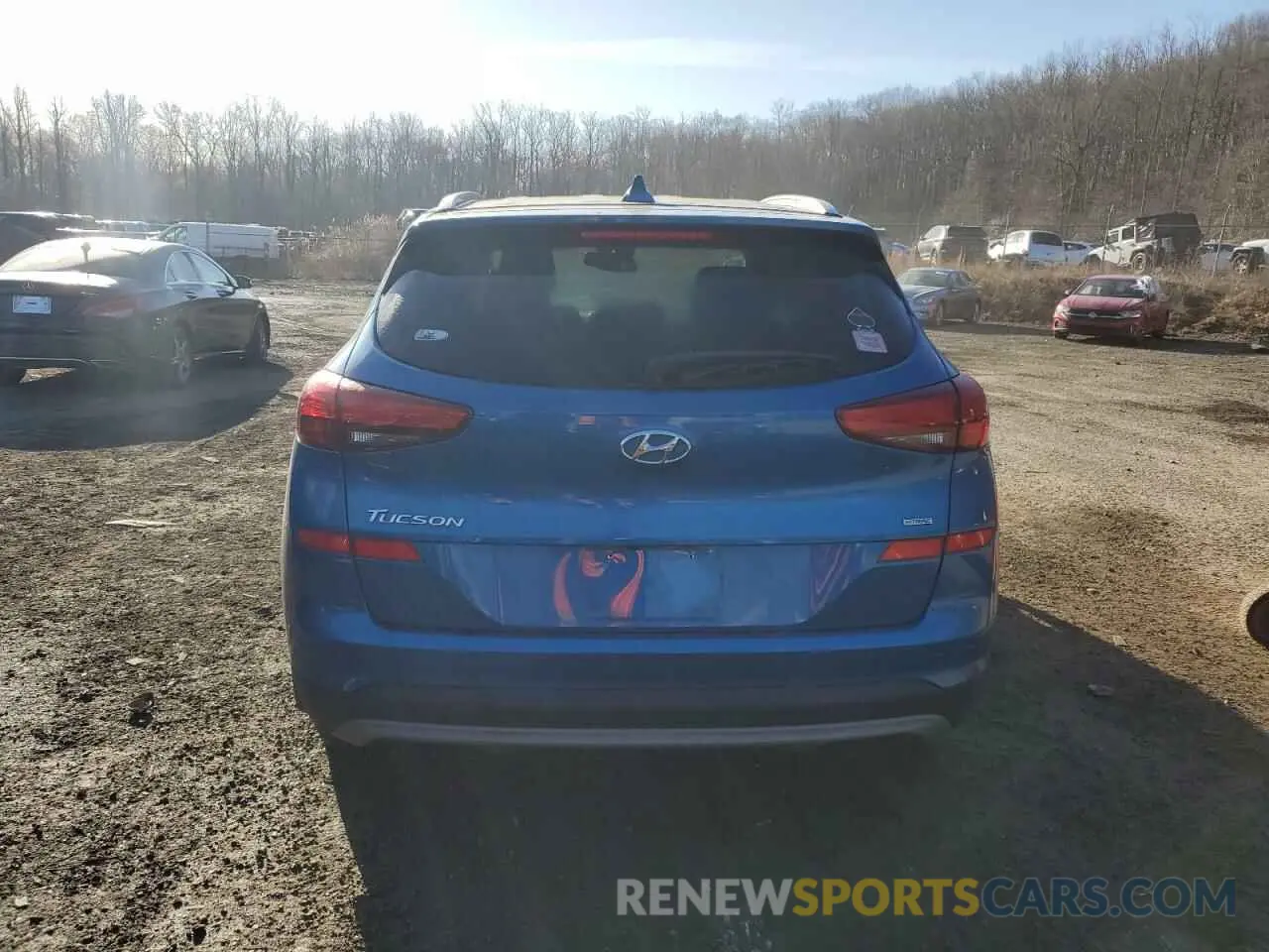 6 Photograph of a damaged car KM8J3CAL6KU070907 HYUNDAI TUCSON 2019