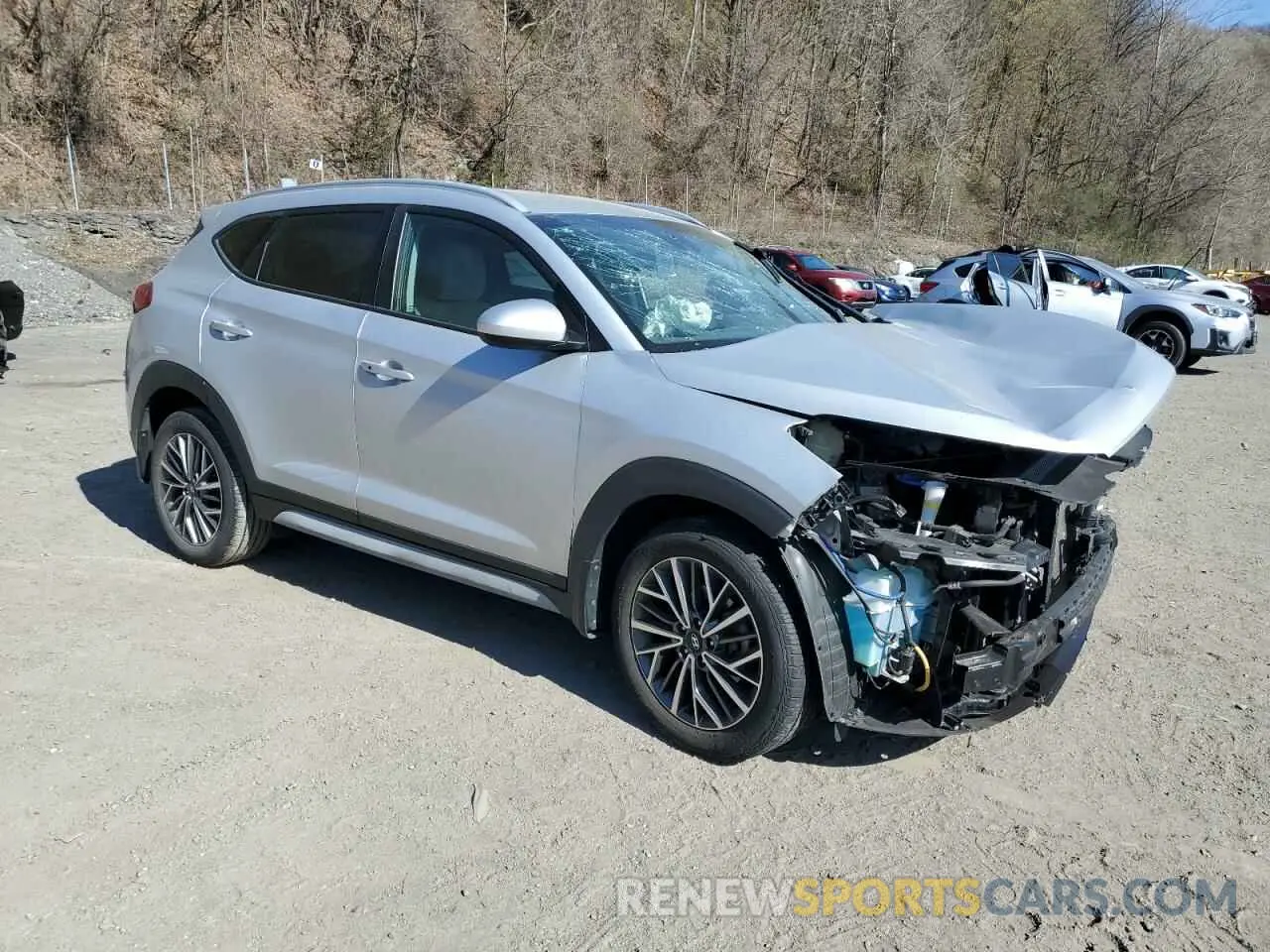 4 Photograph of a damaged car KM8J3CAL6KU938209 HYUNDAI TUCSON 2019